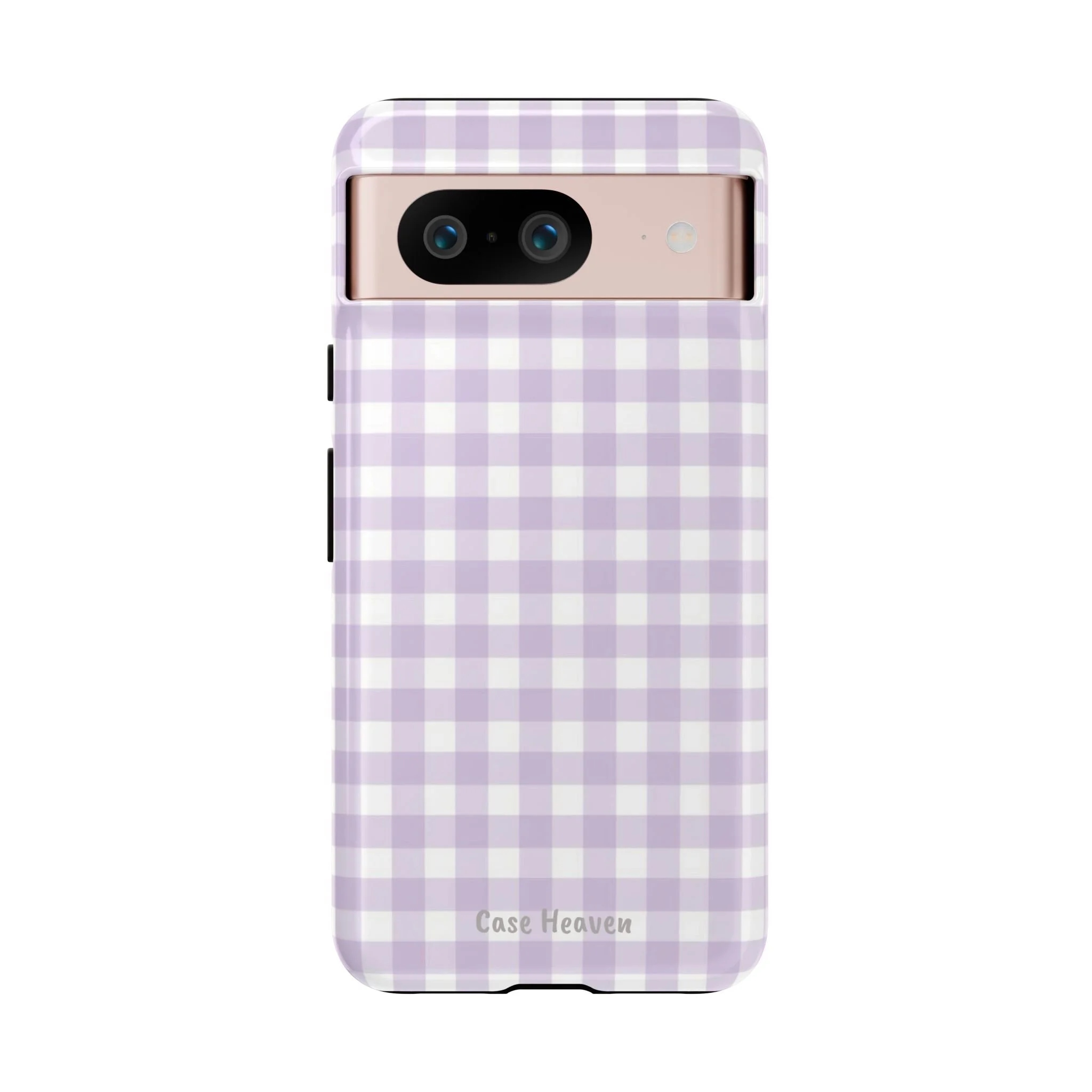 Lilac Gingham | Tough Phone Case