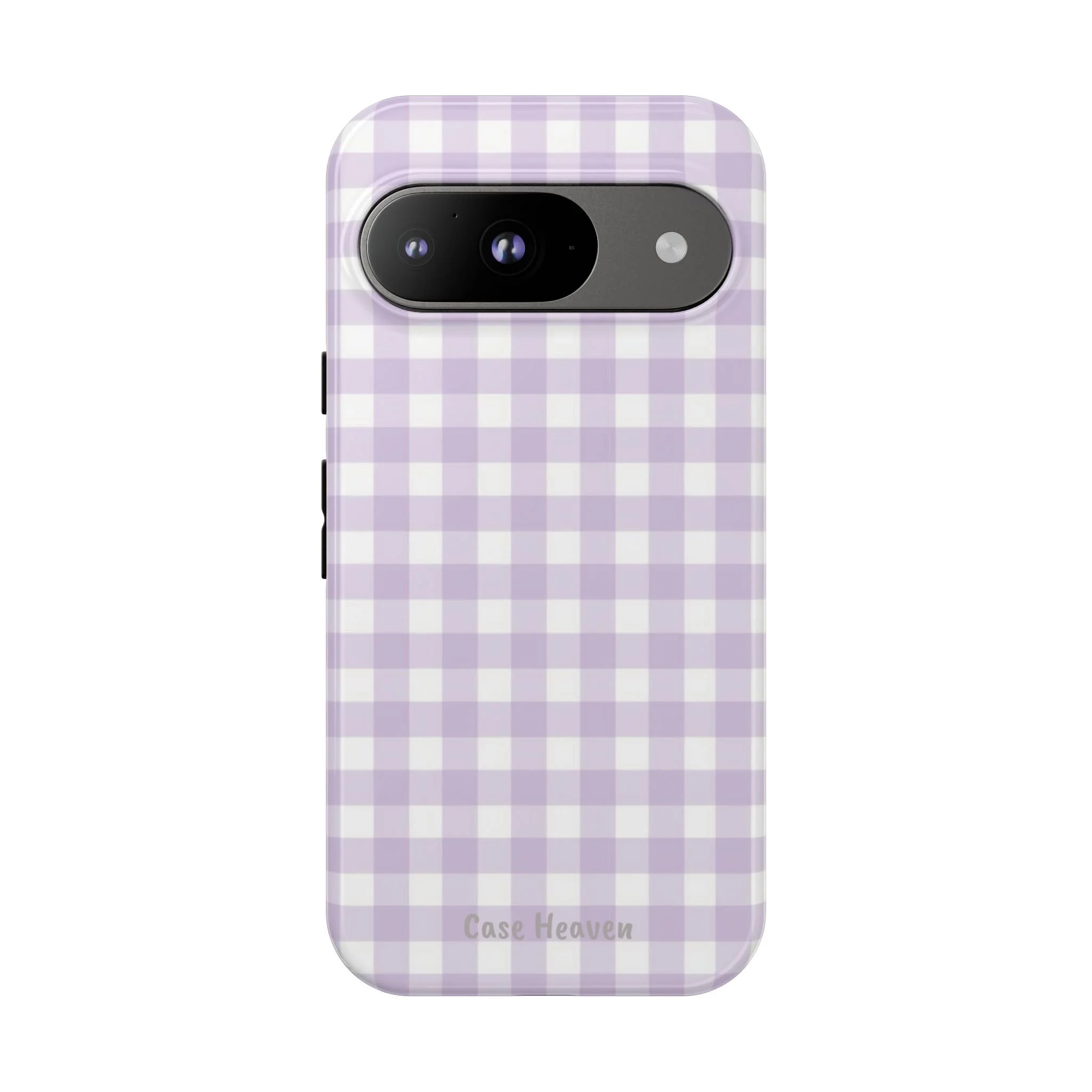 Lilac Gingham | Tough Phone Case
