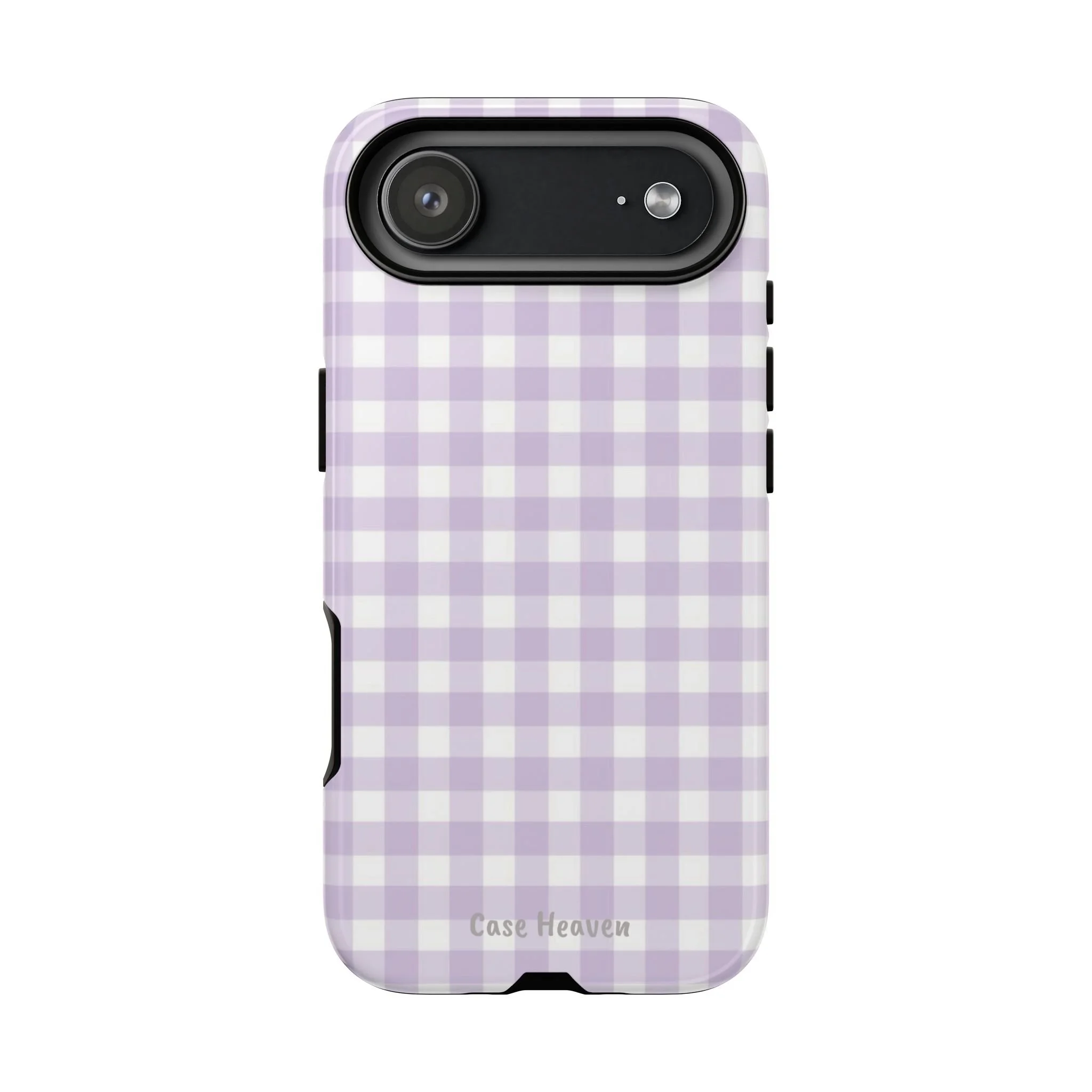 Lilac Gingham | Tough Phone Case