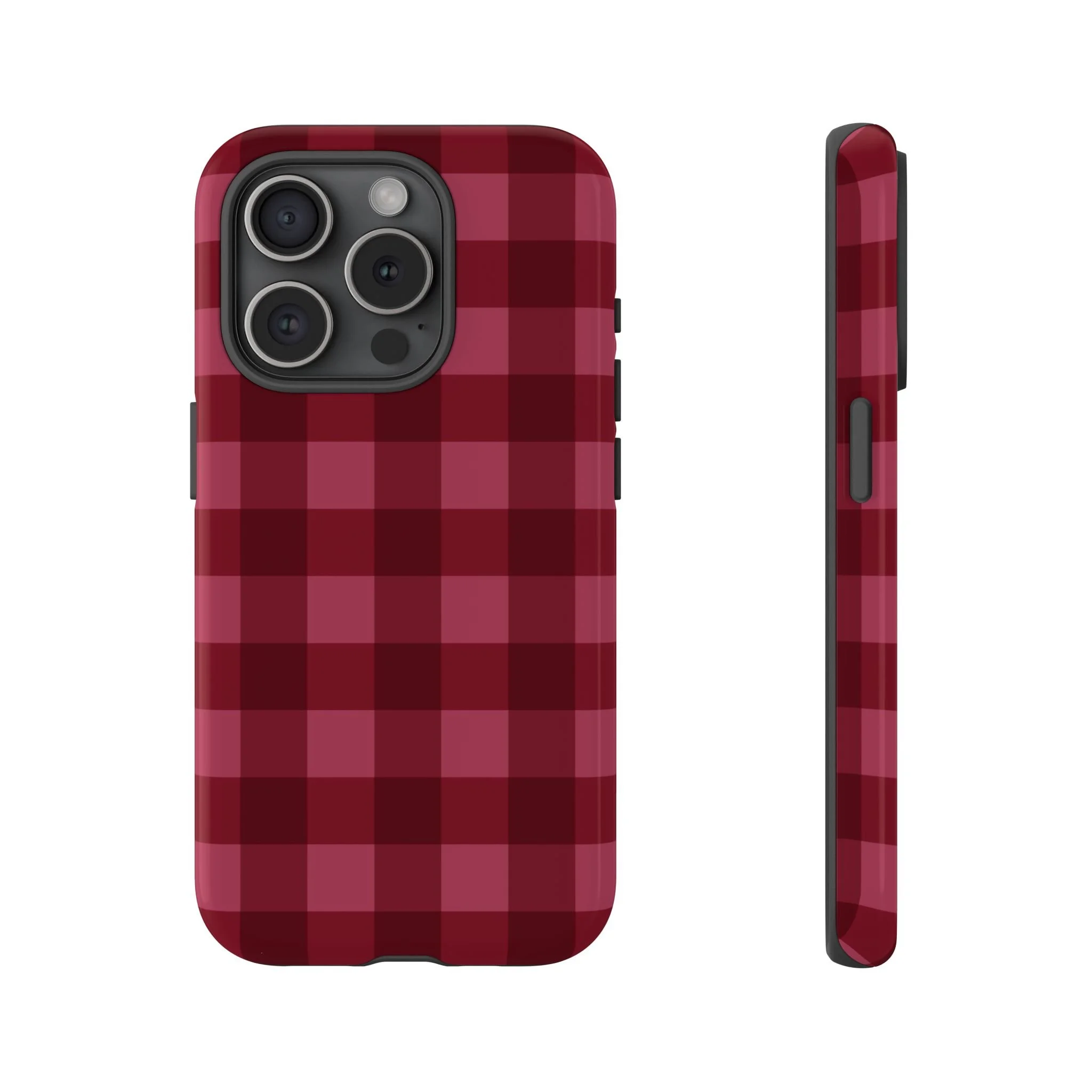 Ruby Gingham | Tough Phone Case