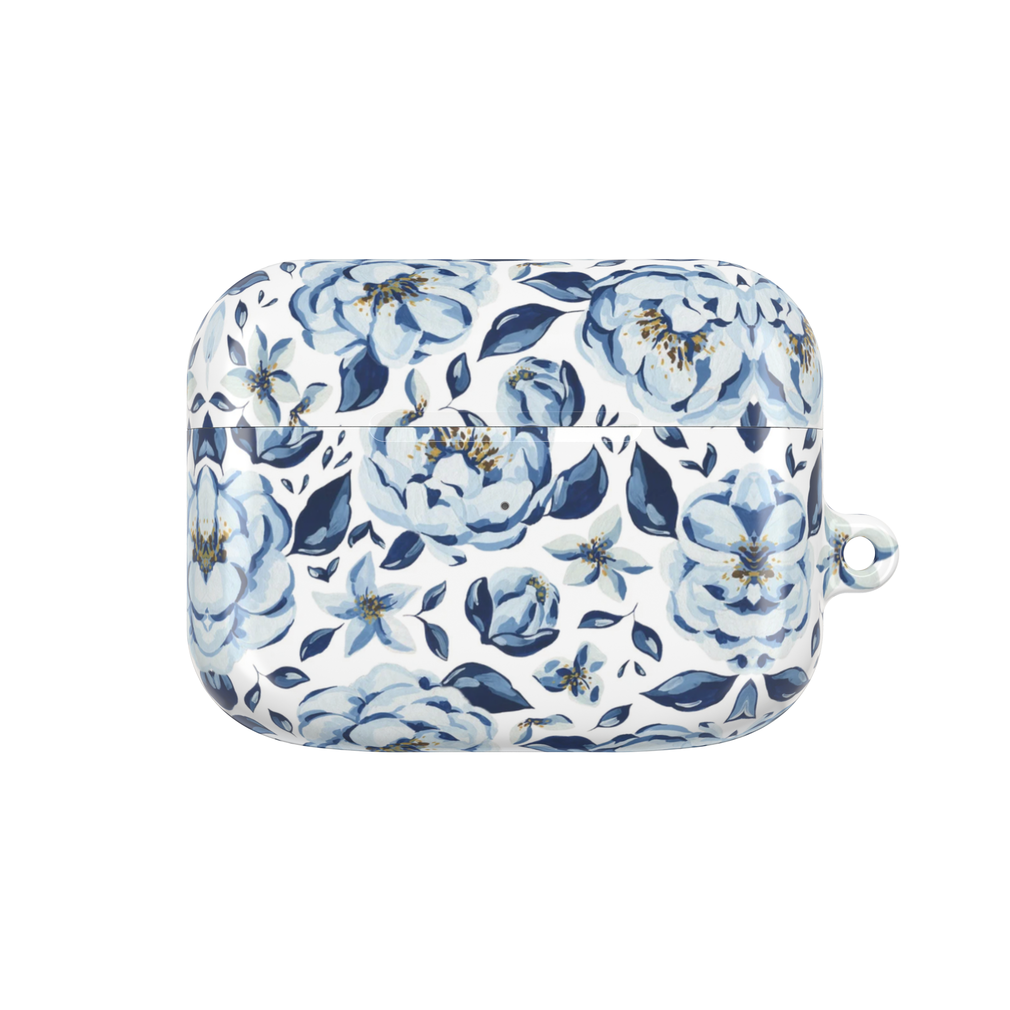 Elegant Blue Peony | Airpods Case