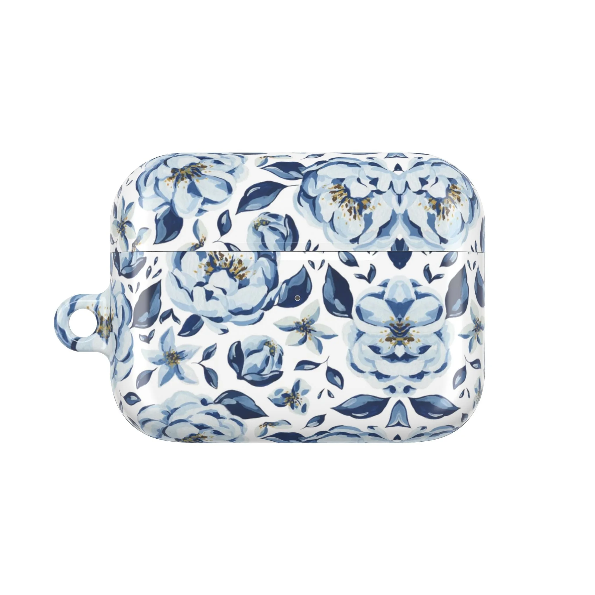 Elegant Blue Peony | Airpods Case
