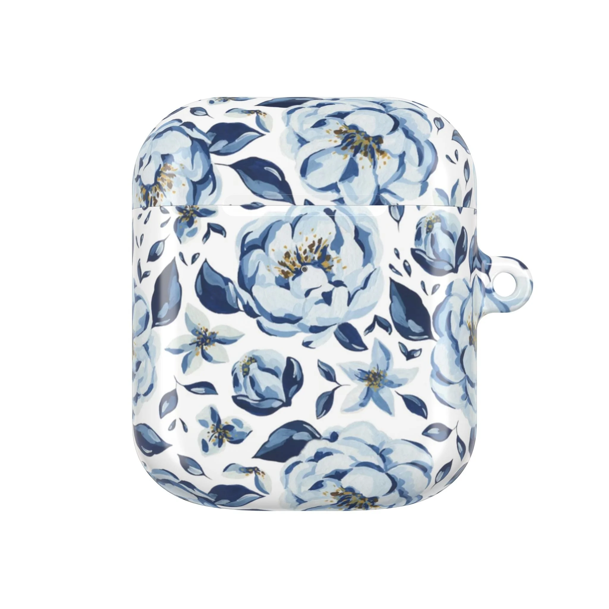 Elegant Blue Peony | Airpods Case