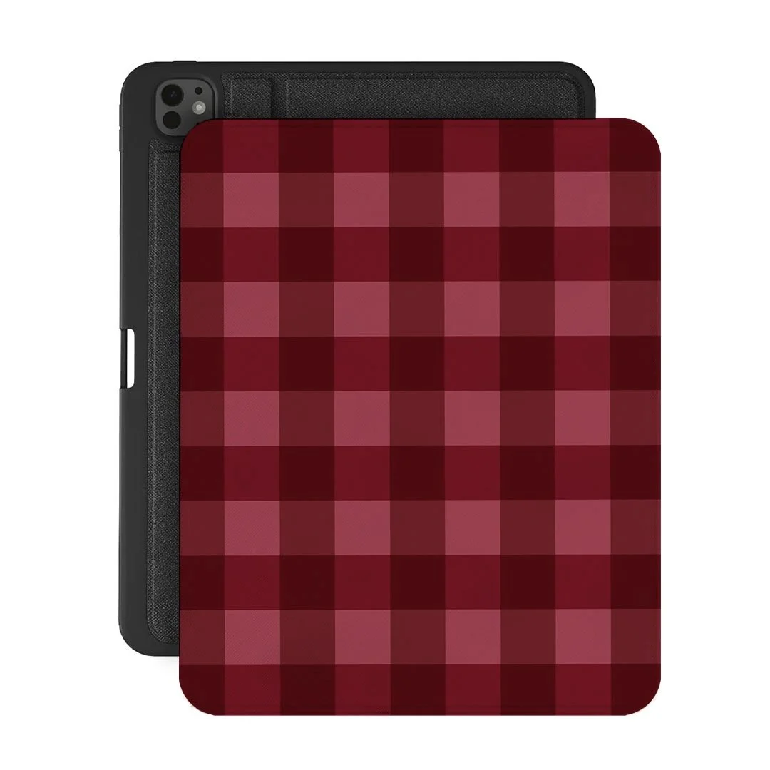 Ruby Gingham | iPad Case
