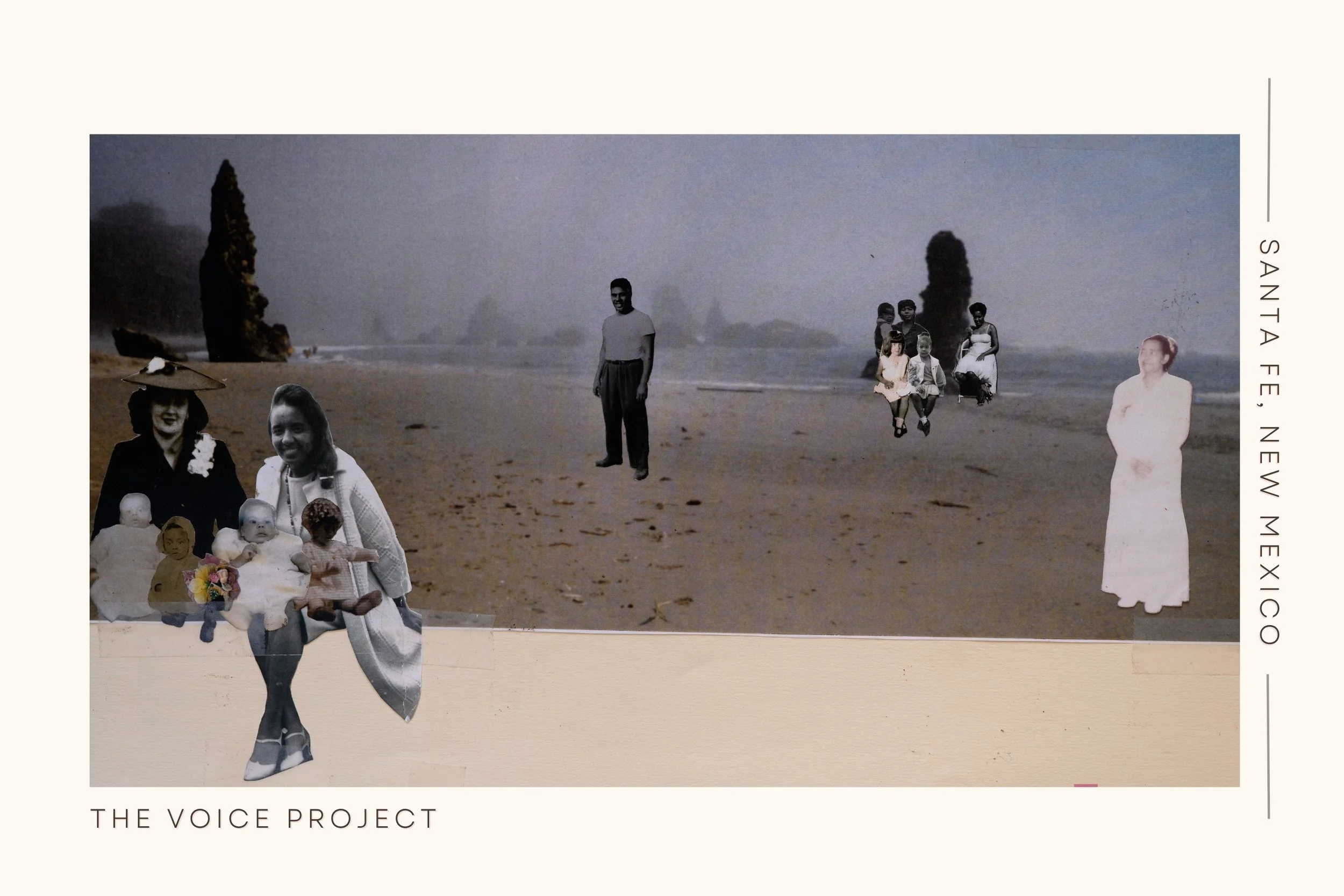 Postcard from the Voice Project - Artist: Lilyane, Print & Distribution courtesy of Santa Fe International Literary Festival