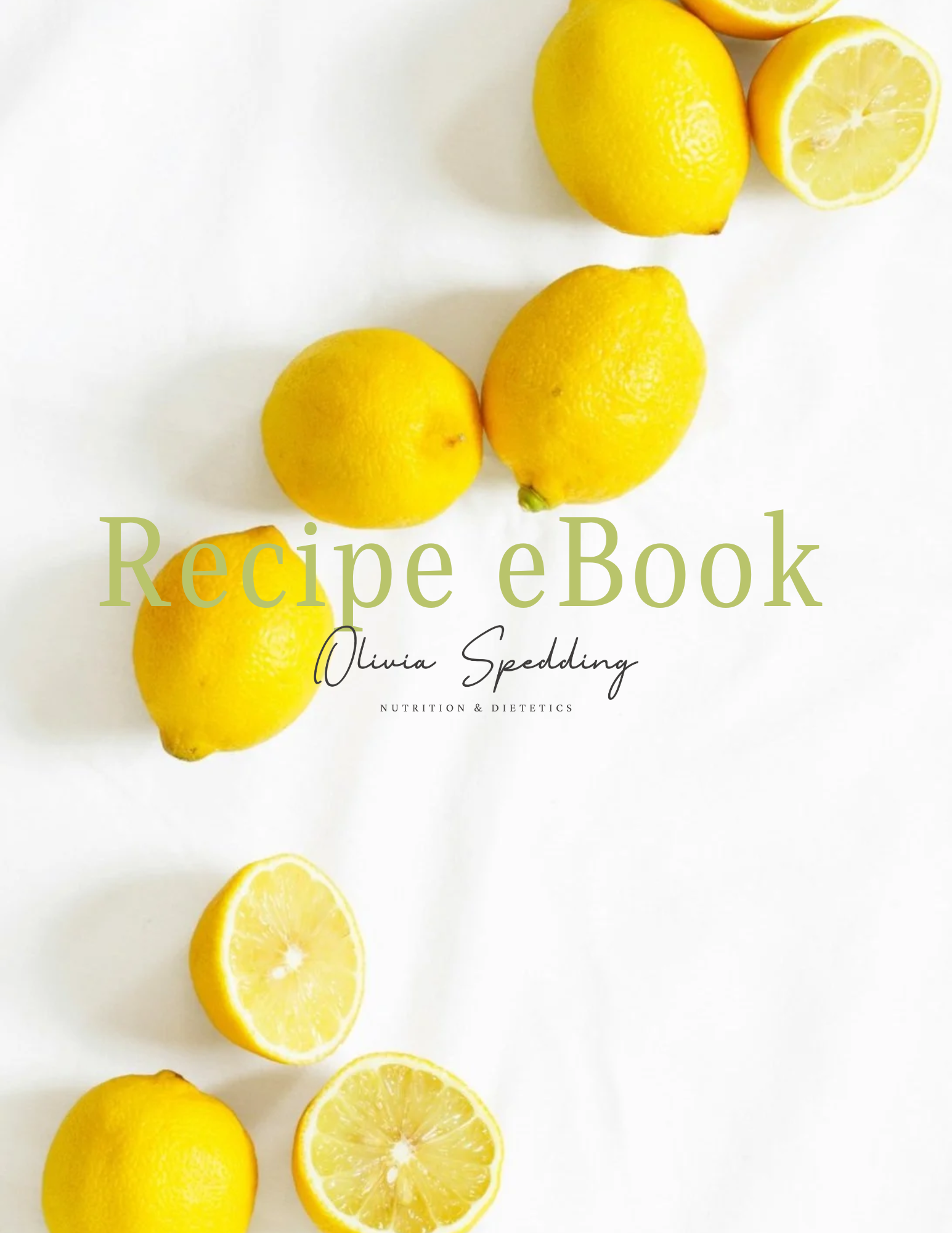 Recipe eBook - COMING SOON