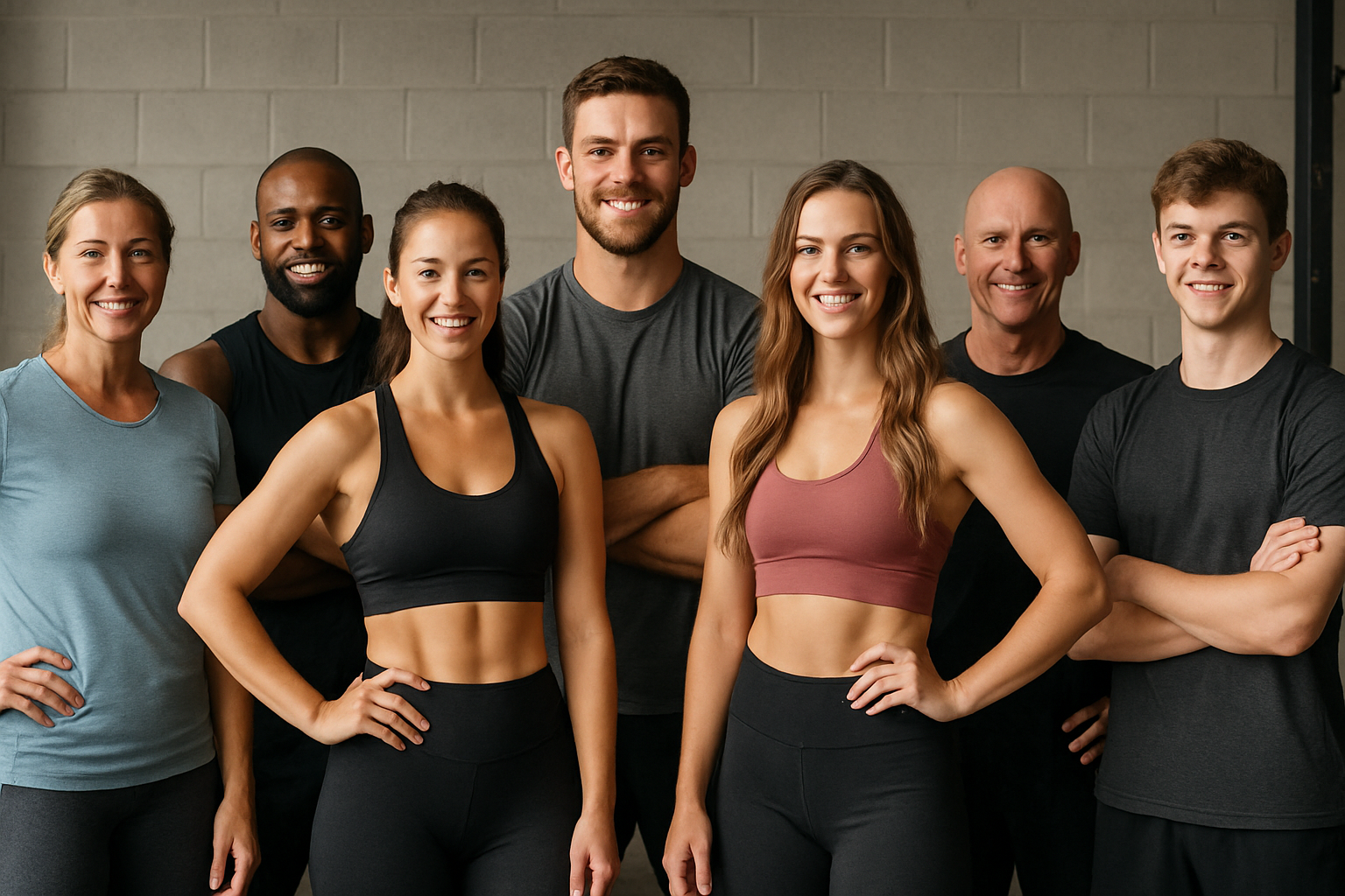 Home page image showing War On Wellness community members