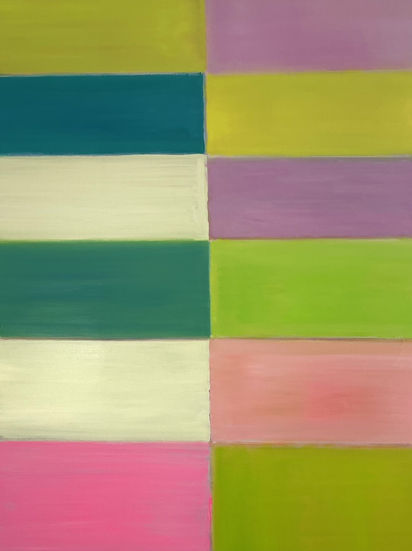"Untitled (SD0724)" Oil on canvas. 40 x 30" (2024)