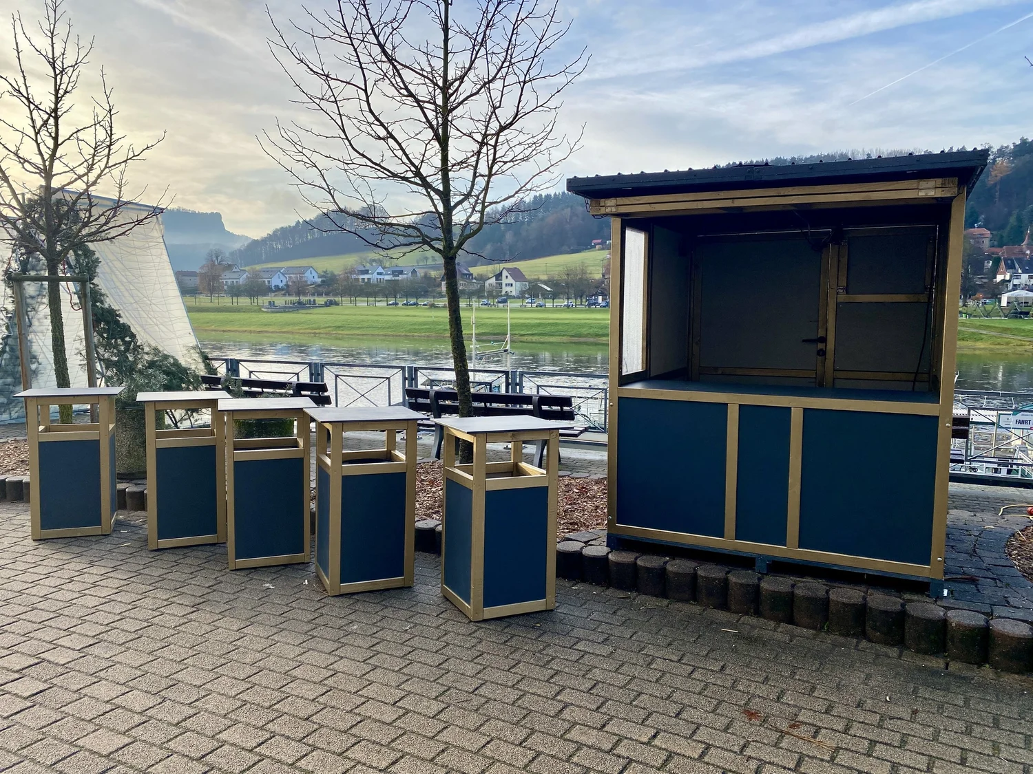 Mobile Eventbude aus dem Mietangebot von SG Eventlogistik