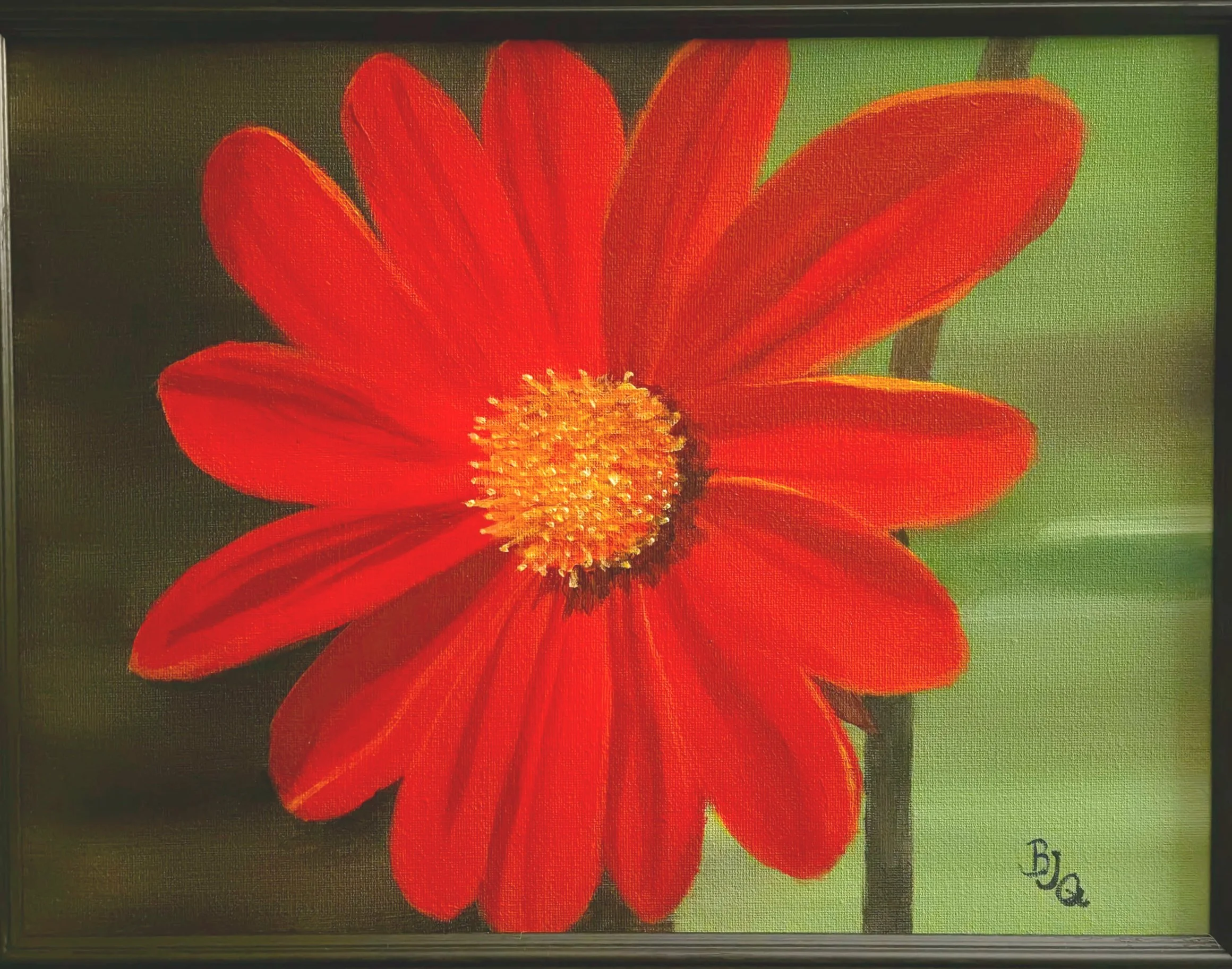 Mexican Sunflower - Acrylic on Canvas Board - May 2026