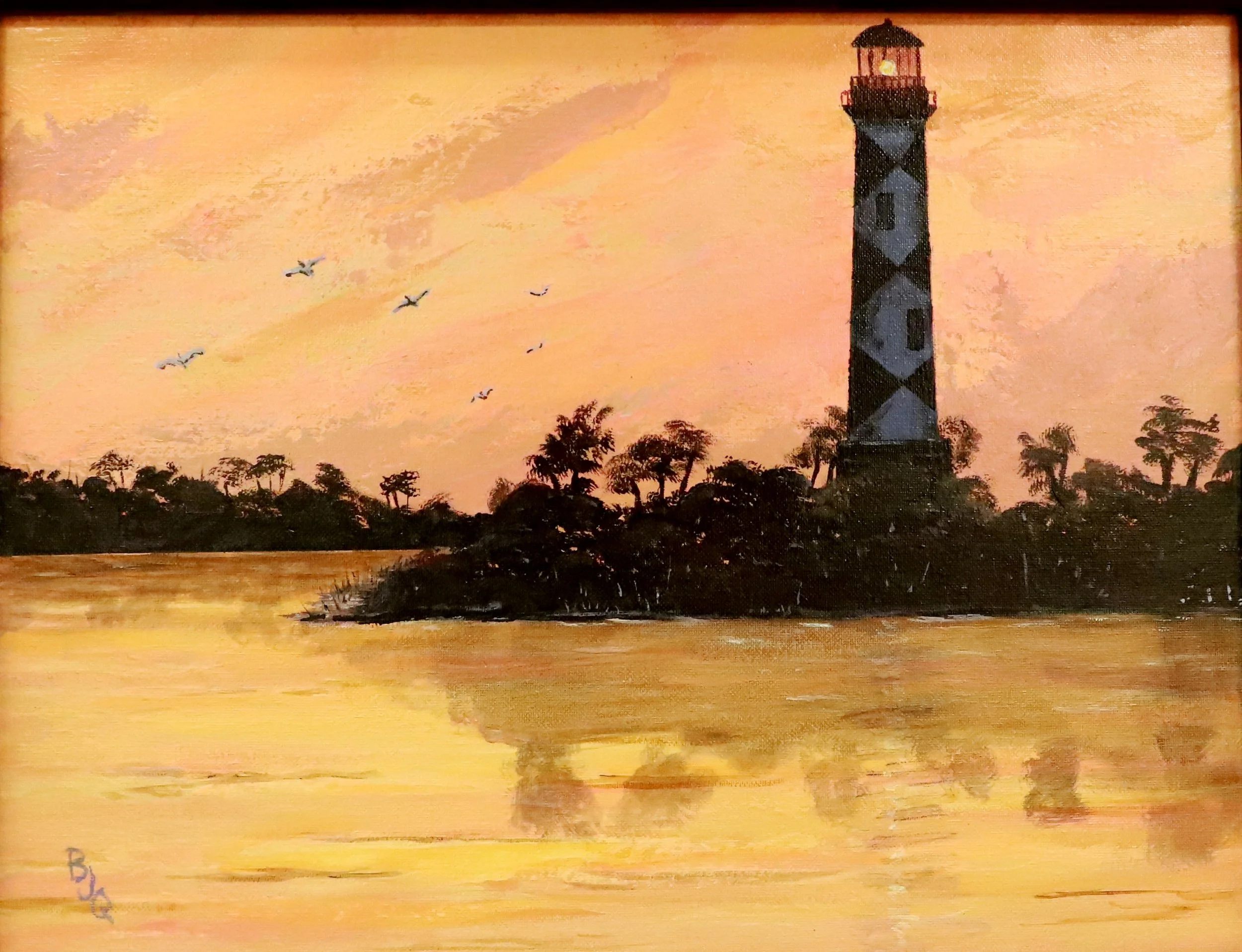 Quiet Sunrise - Acrylic on Canvas Panel - April 2026