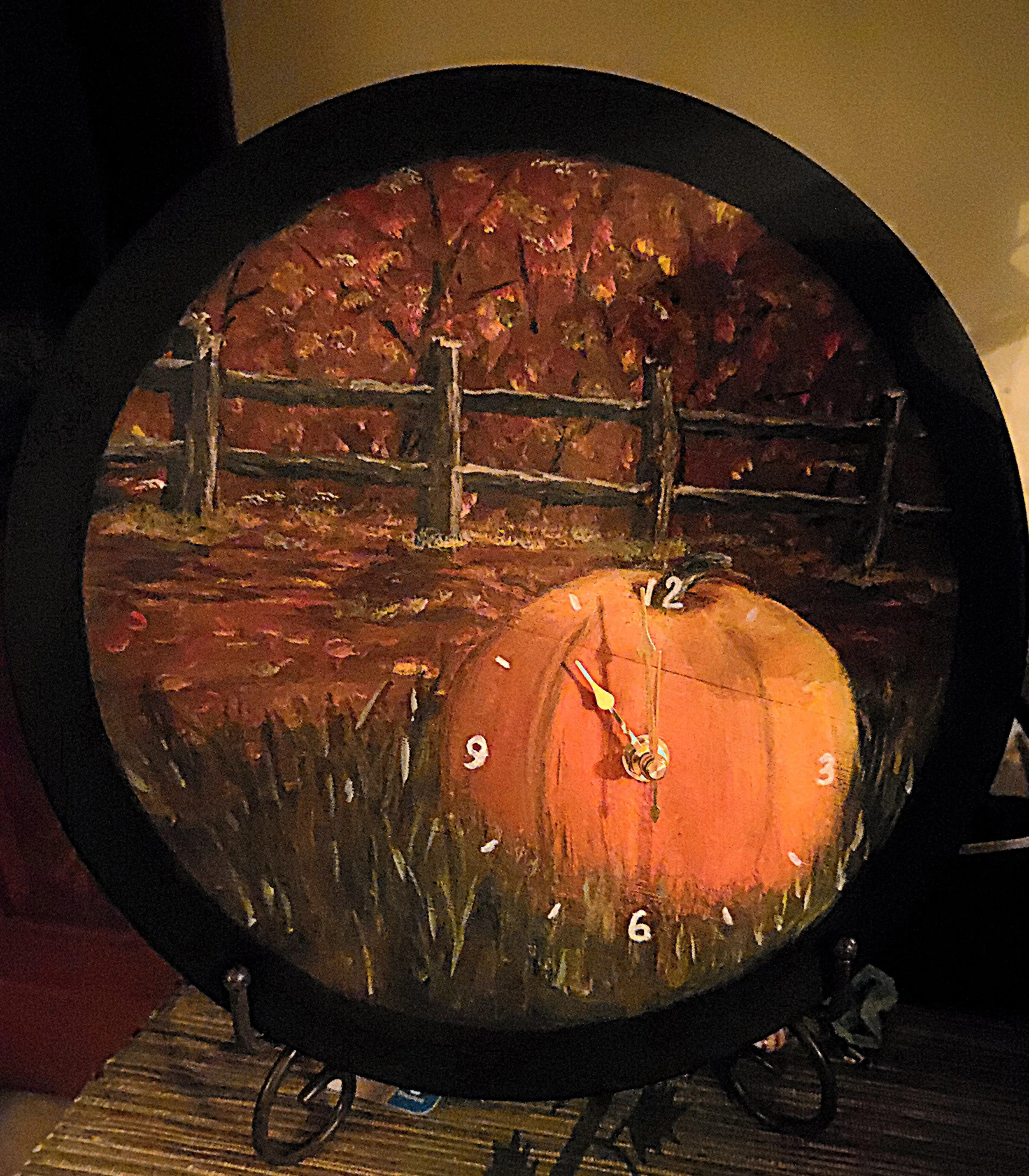 Pumpkin Clock