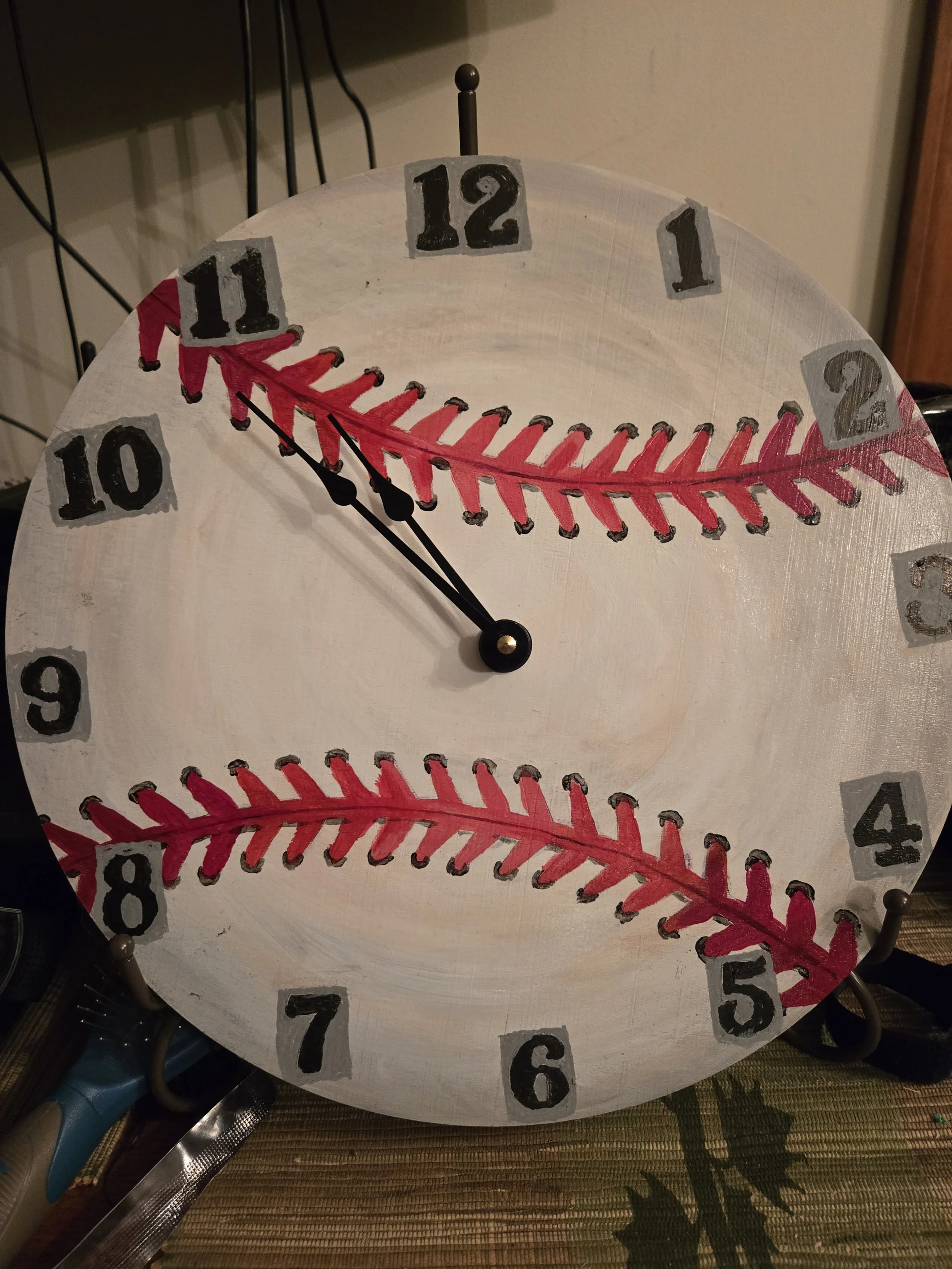 Baseball Clock