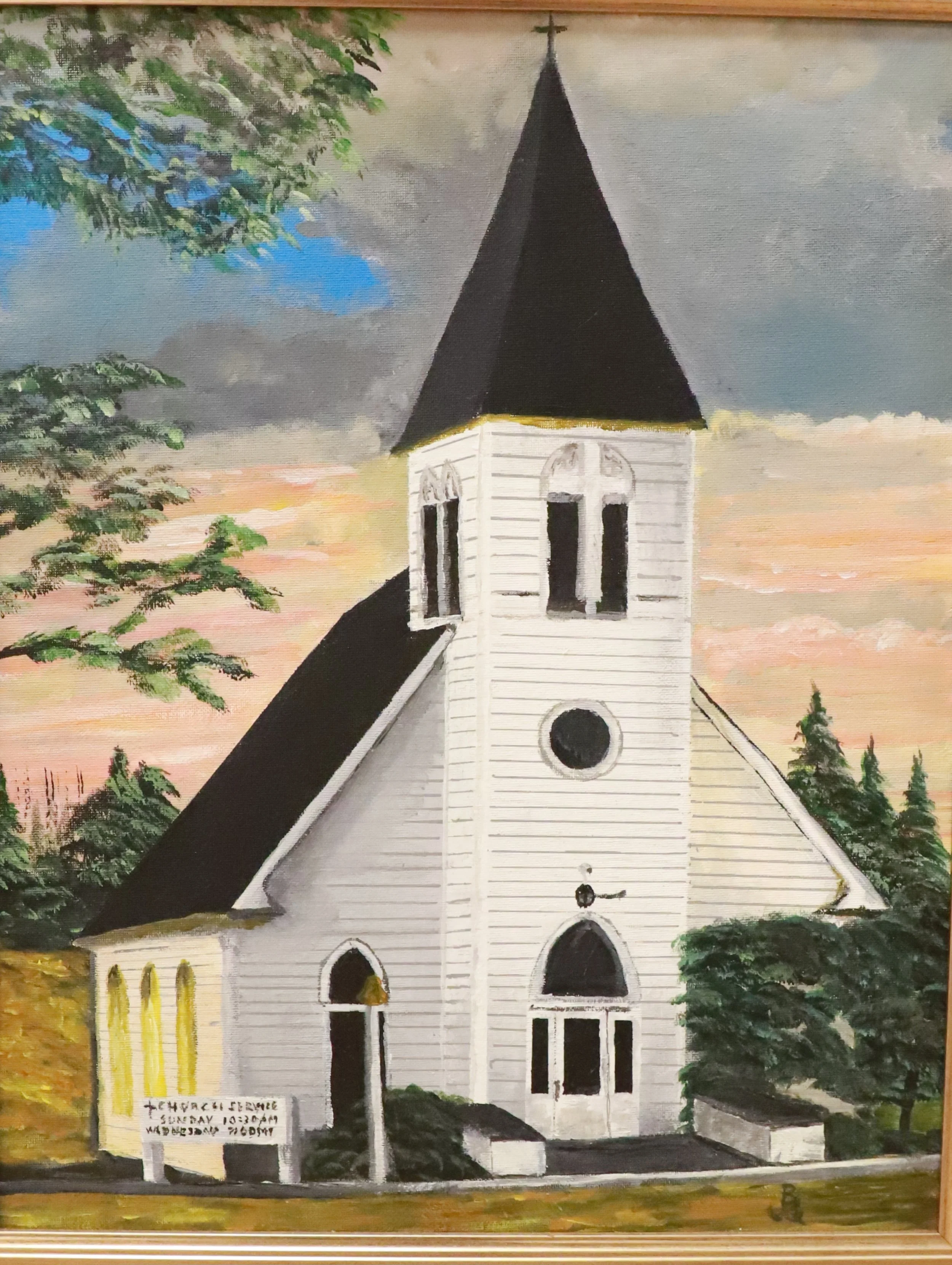 Country Church
Acrylic on Canvas Board
March 2024