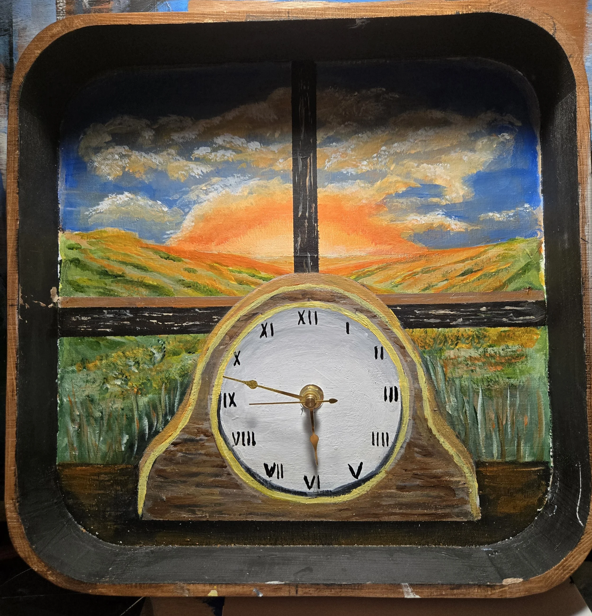 Clock in the Window