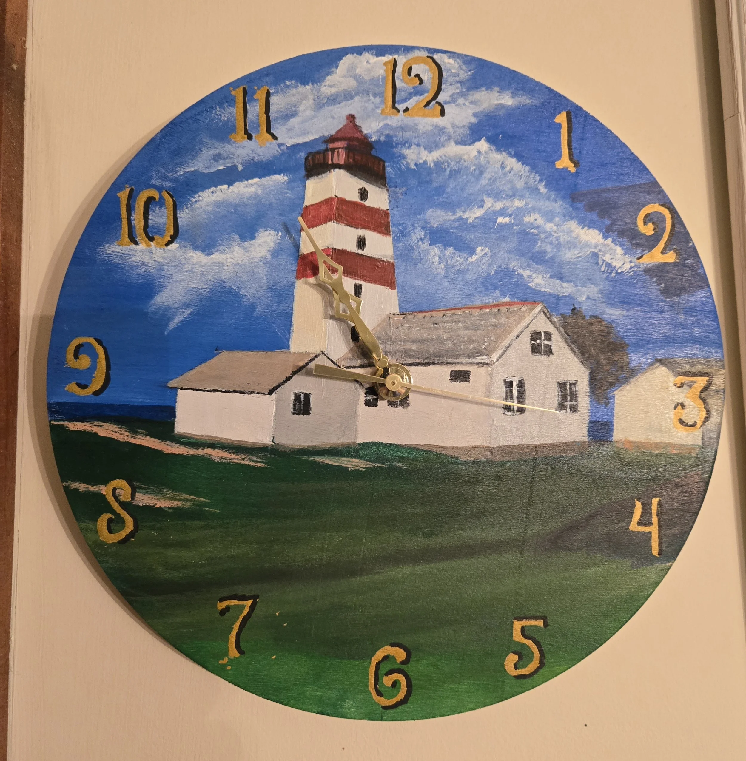 Alnes Lighthouse =-Norway Clock