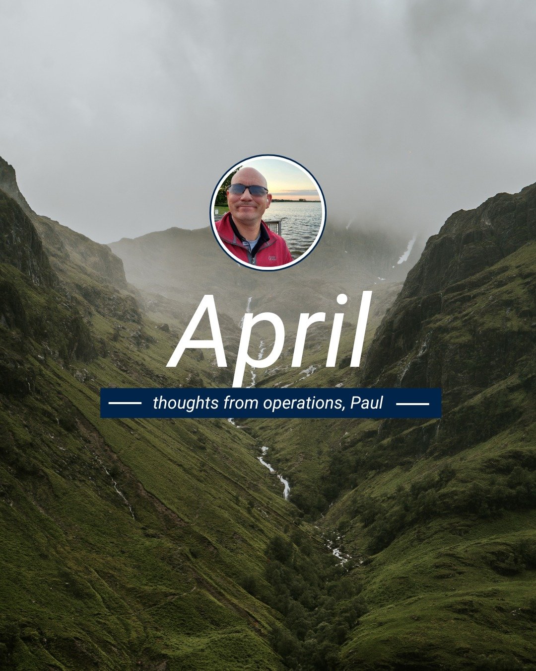 ✍🏼 📔 It's the first of the month! You know what that means, a co-founder check in!

This month Paul, who handles operations, talks about upcoming events, what he&rsquo;s looking forward to about the TGO challenge and the best part about bringing Th