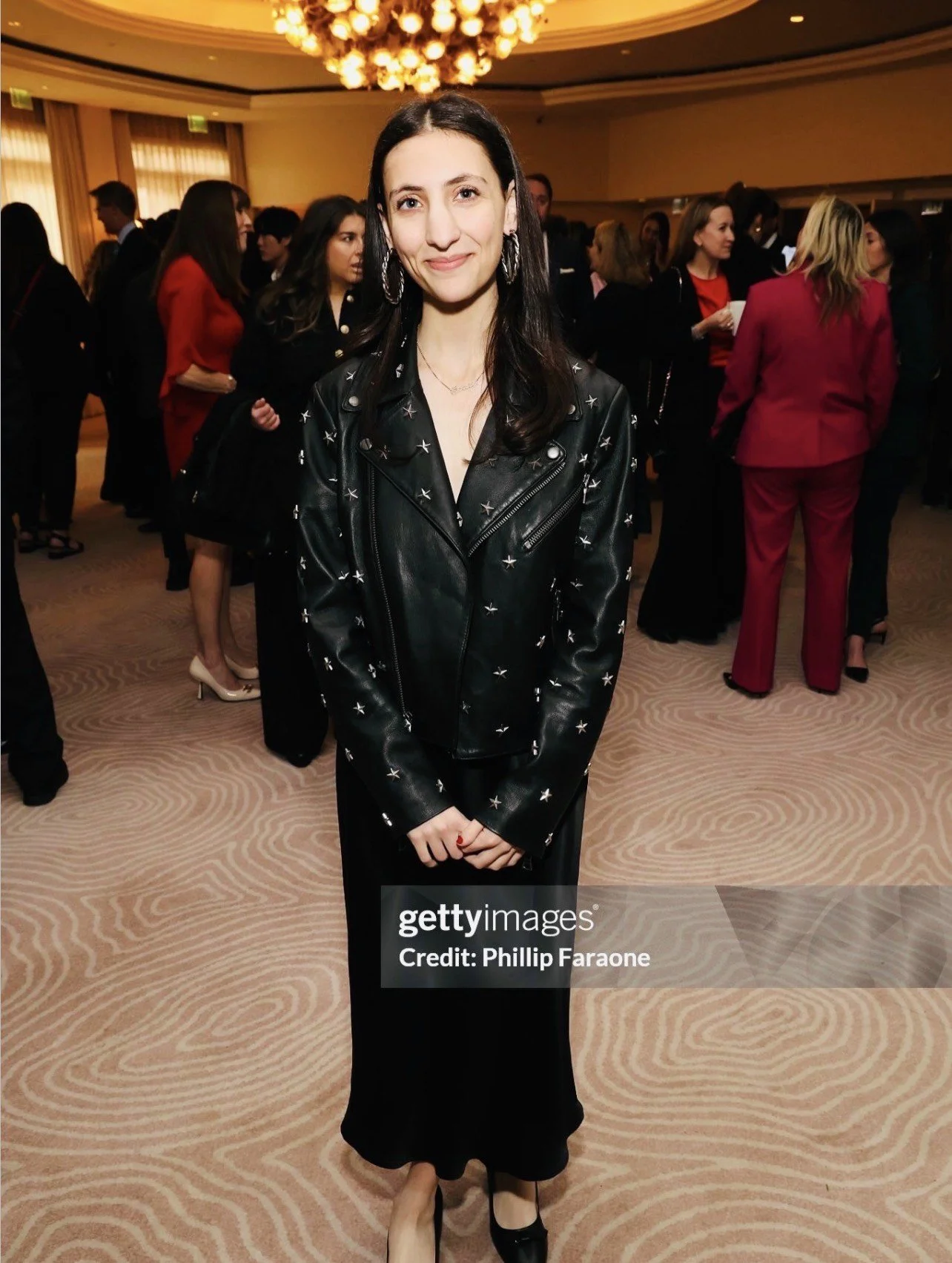 Stella at The Hollywood Reporter Women in Entertainment Breakfast, The Beverly Hills Hotel, CA. December 2025.