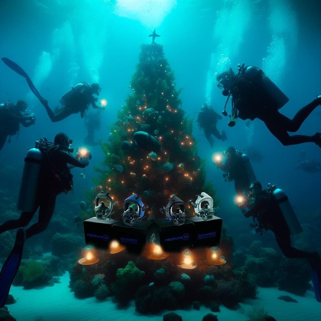 Mele Kalikimaka from our ohana to yours! 🎄🤿
