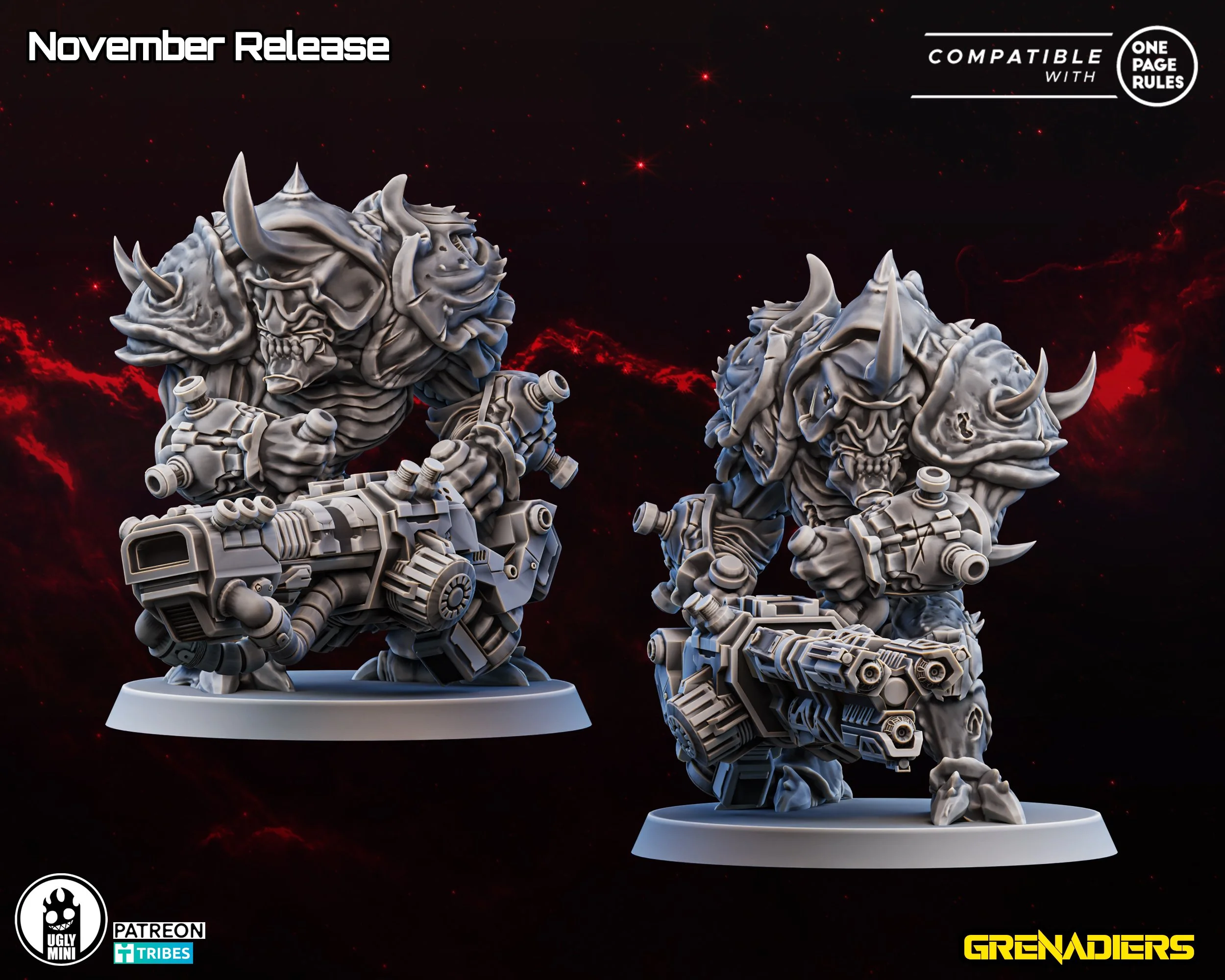 Chitinous Swarm: Grenadiers