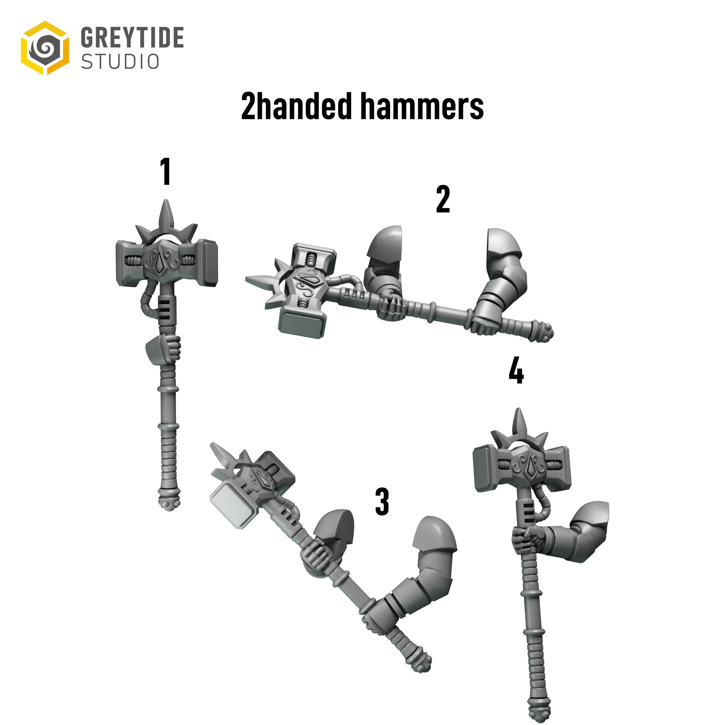 Crimson Lords: Two Handed Hammers