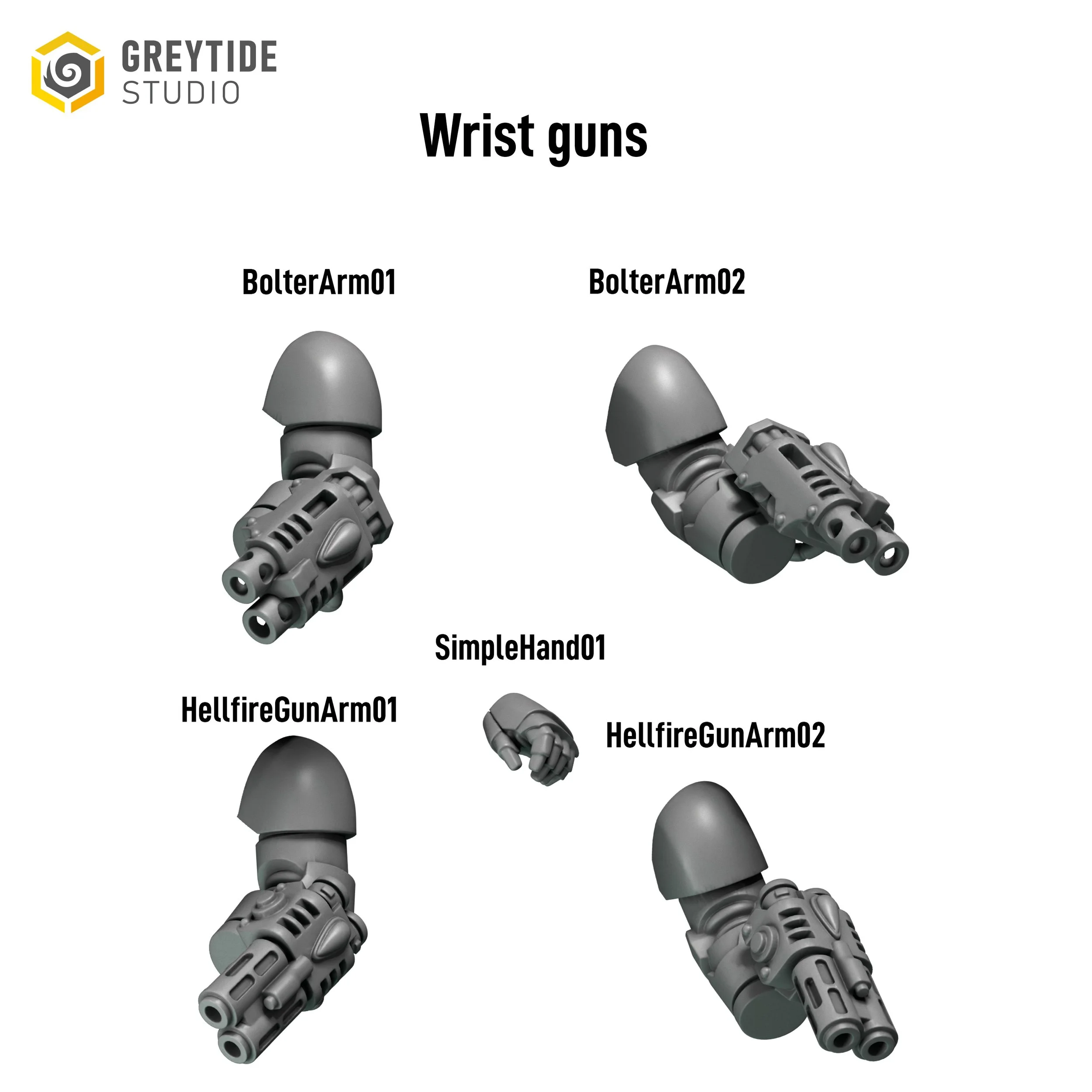 Crimson Lords: Wrist Mounted Weapon