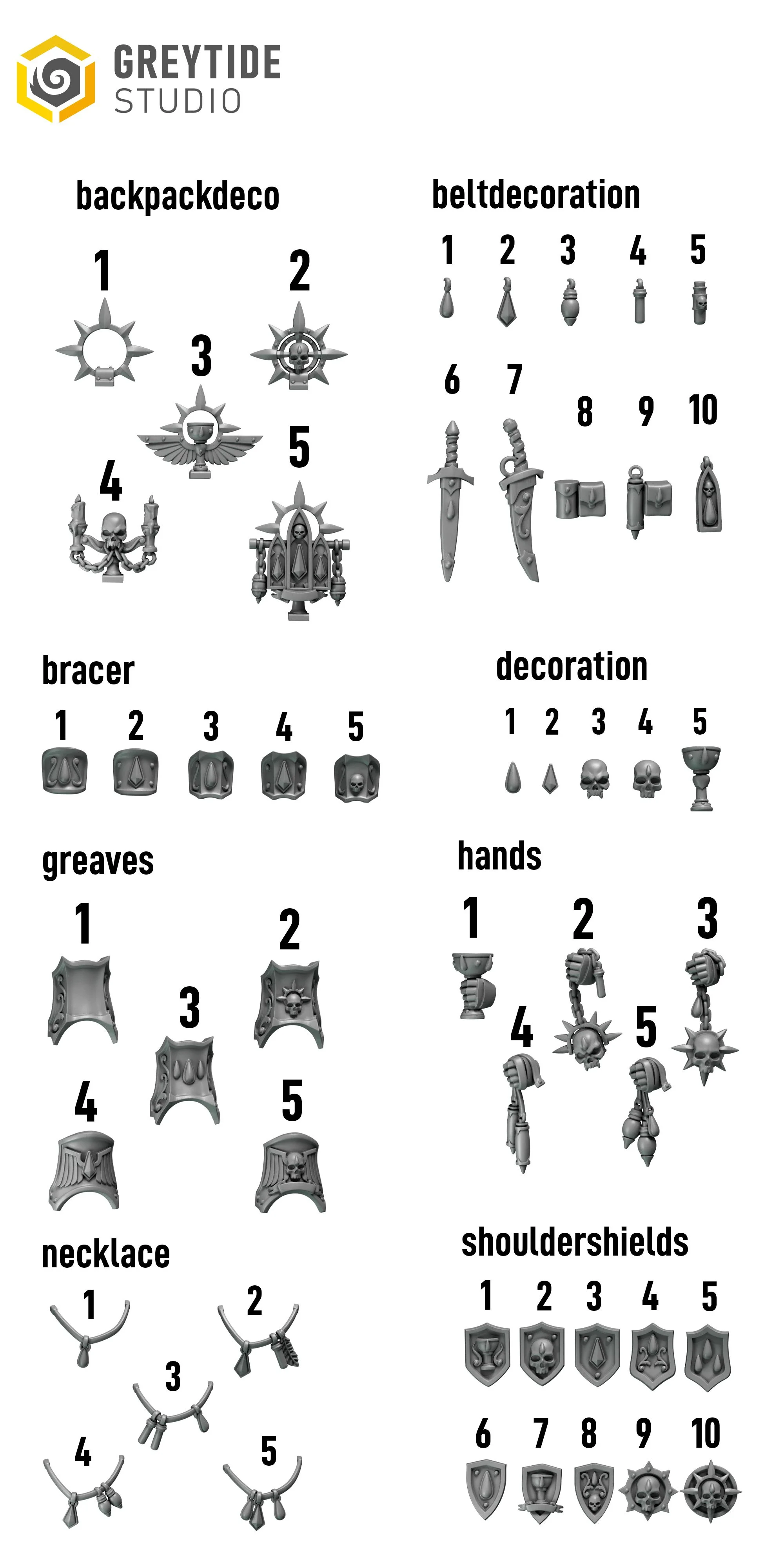 Crimson Lords: Decorations