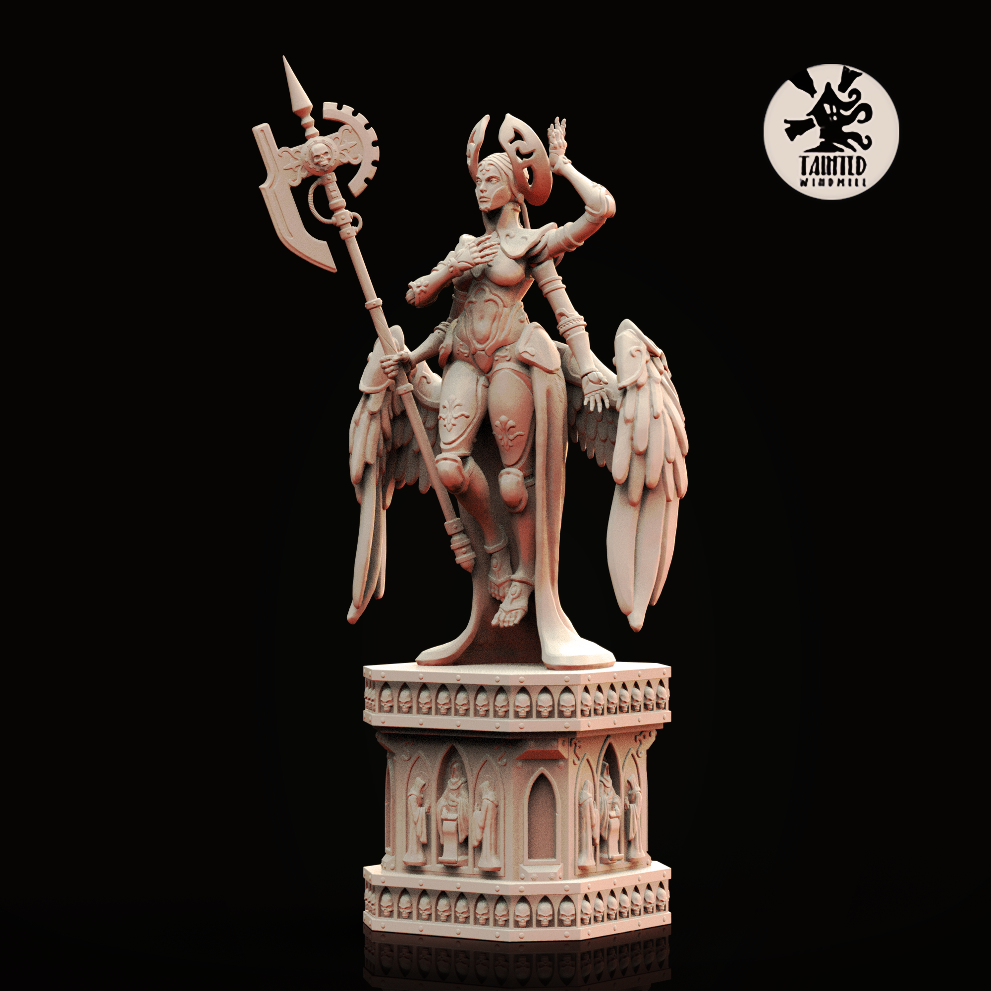 Cyber Gothic Statue 2.png