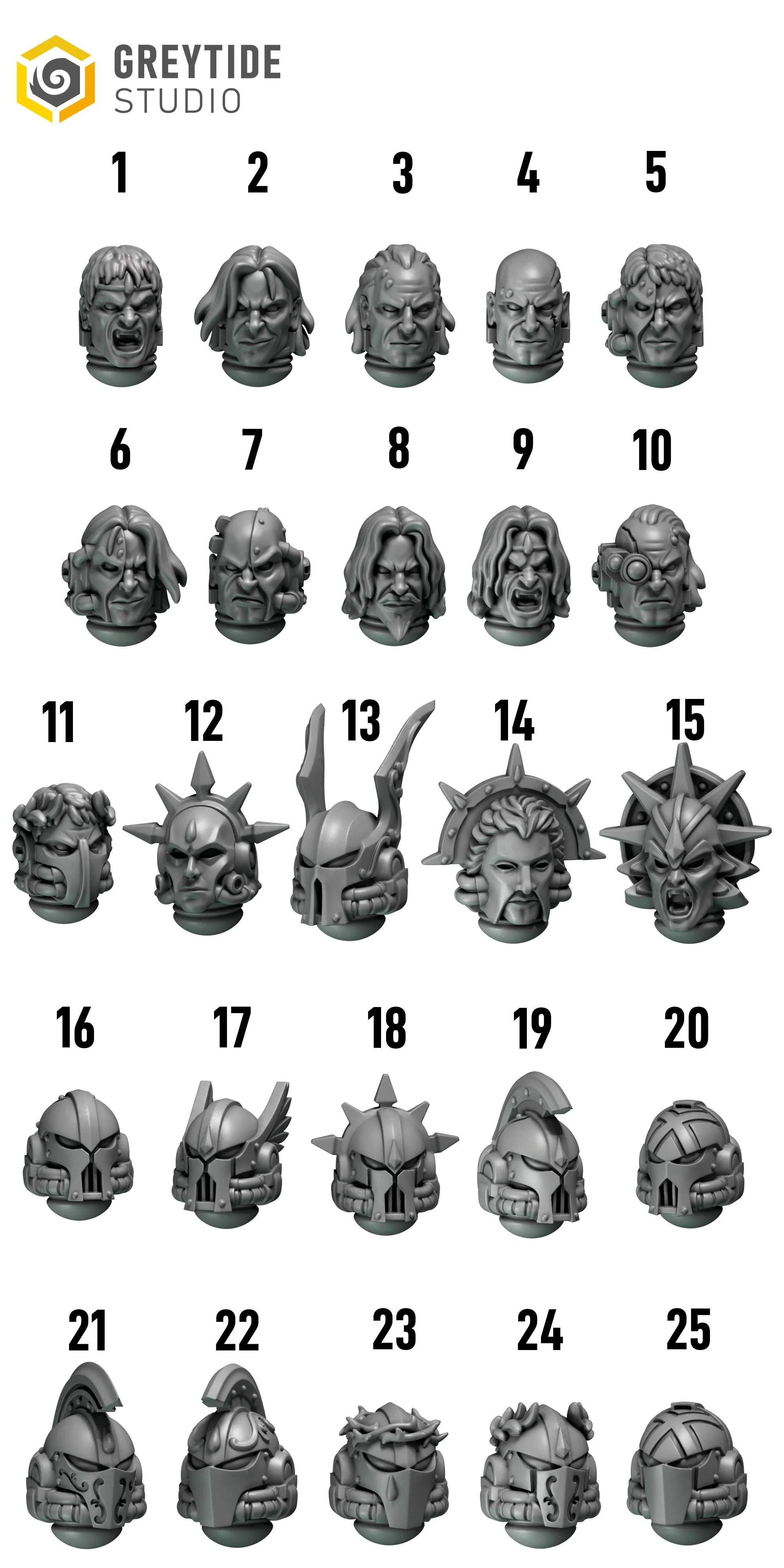Crimson Lords: Heads