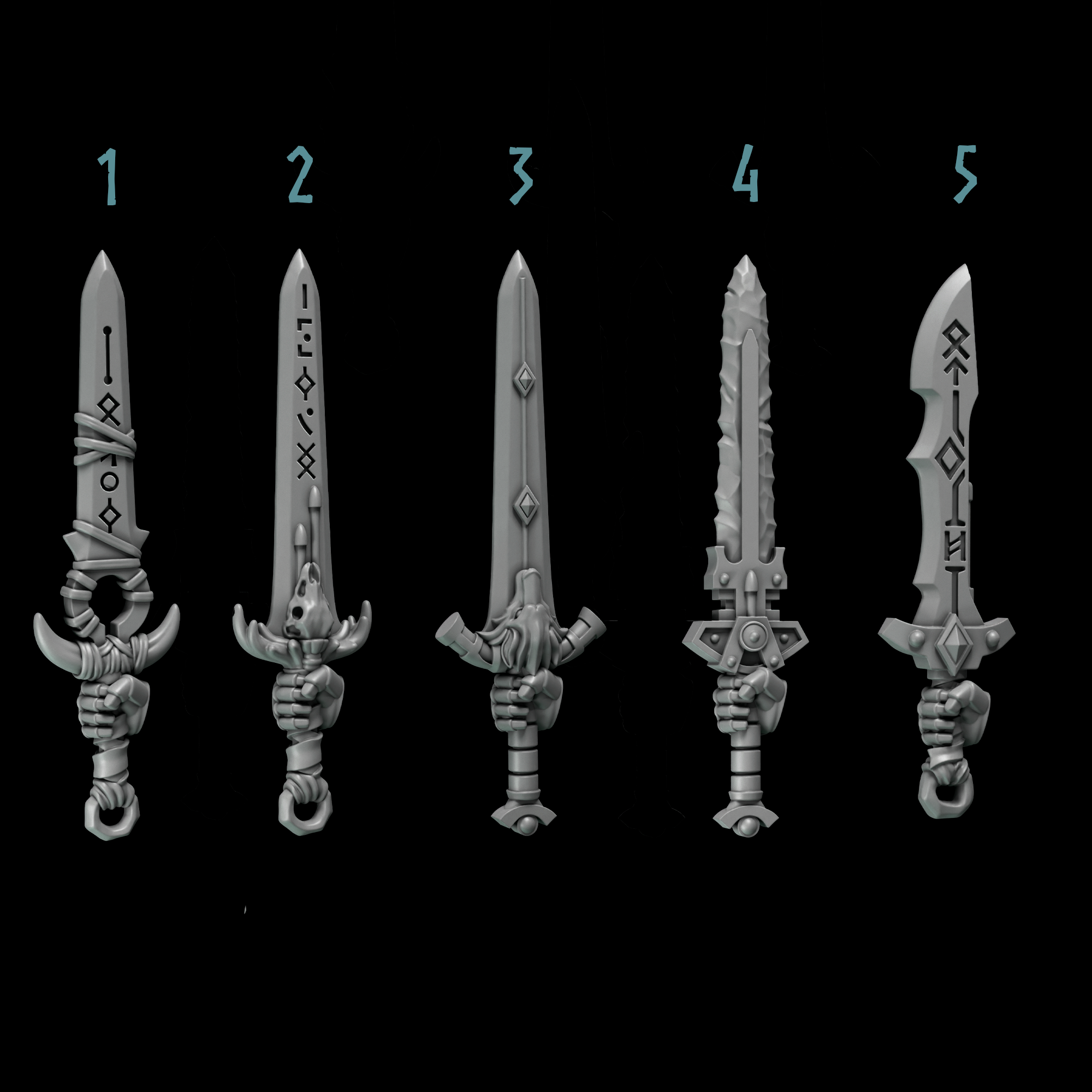 Primal Hounds: 1H Swords