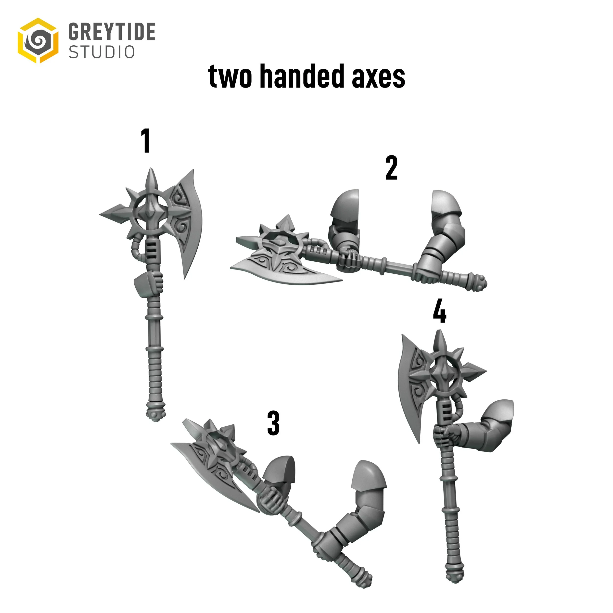 Crimson Lords: Two Handed Axes