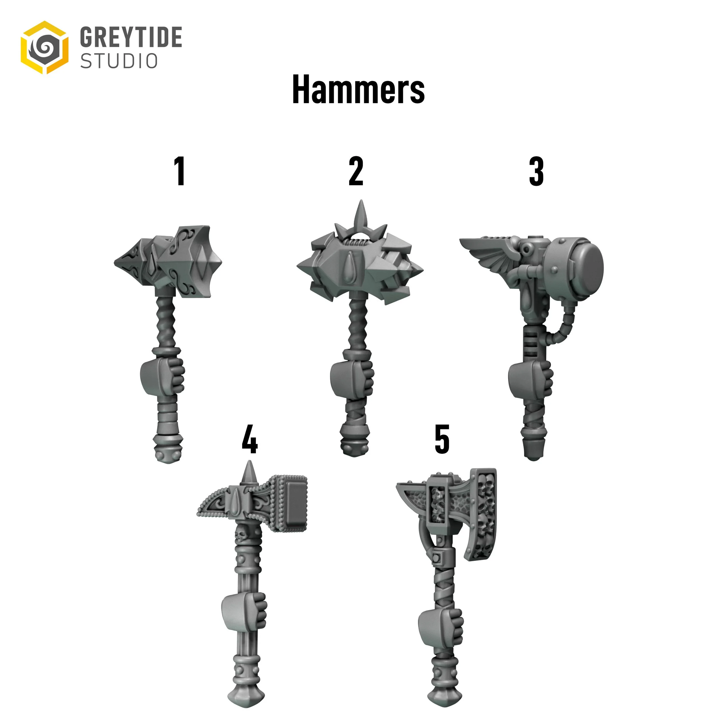 Crimson Lords: One Handed Hammers