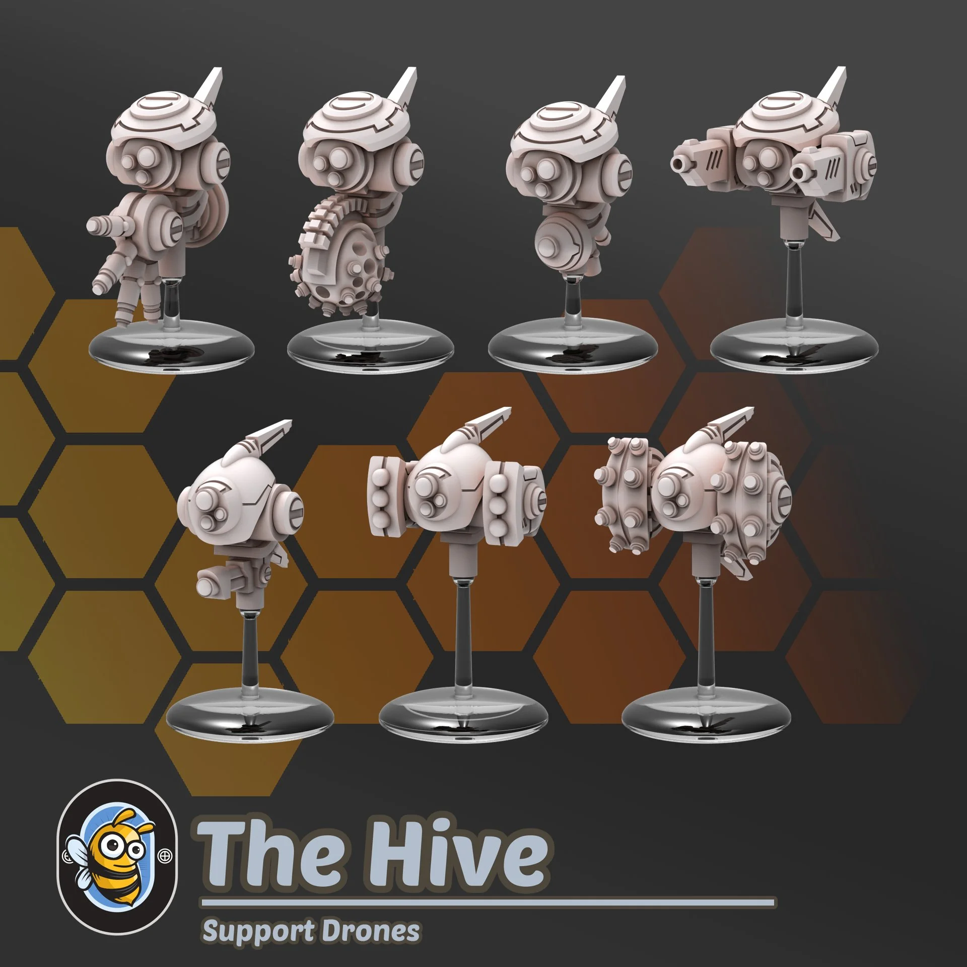 Hive Droids: Support Drones