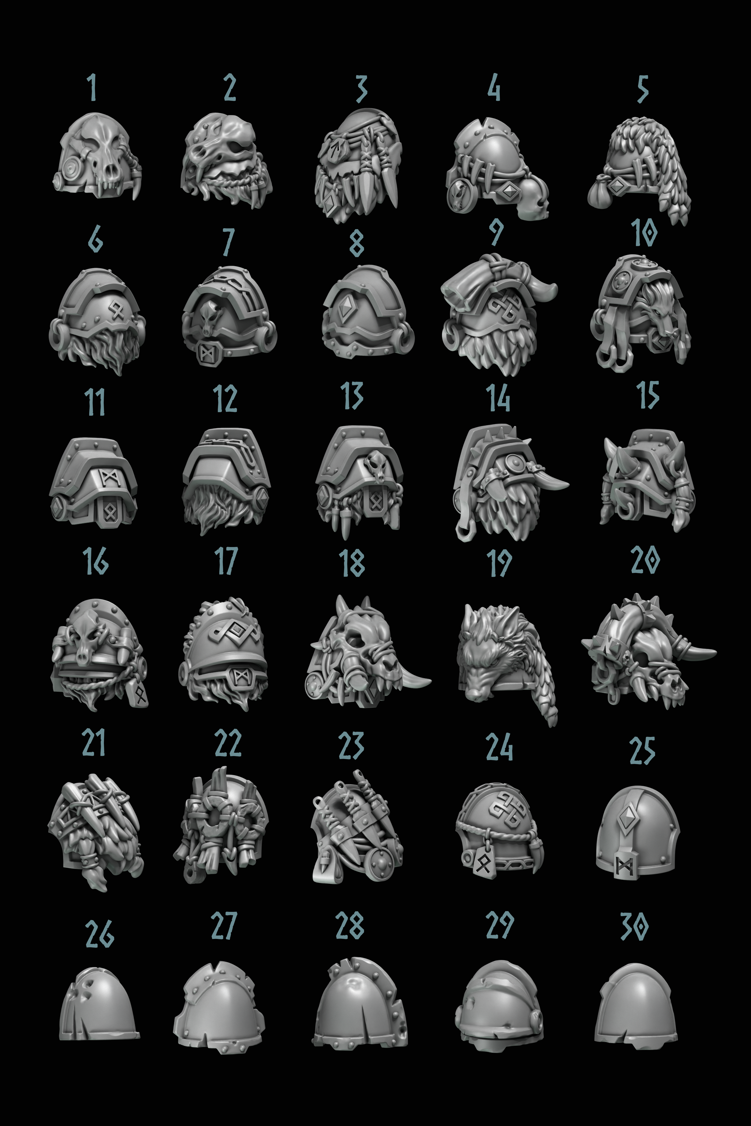 Primal Hounds: ShoulderPads