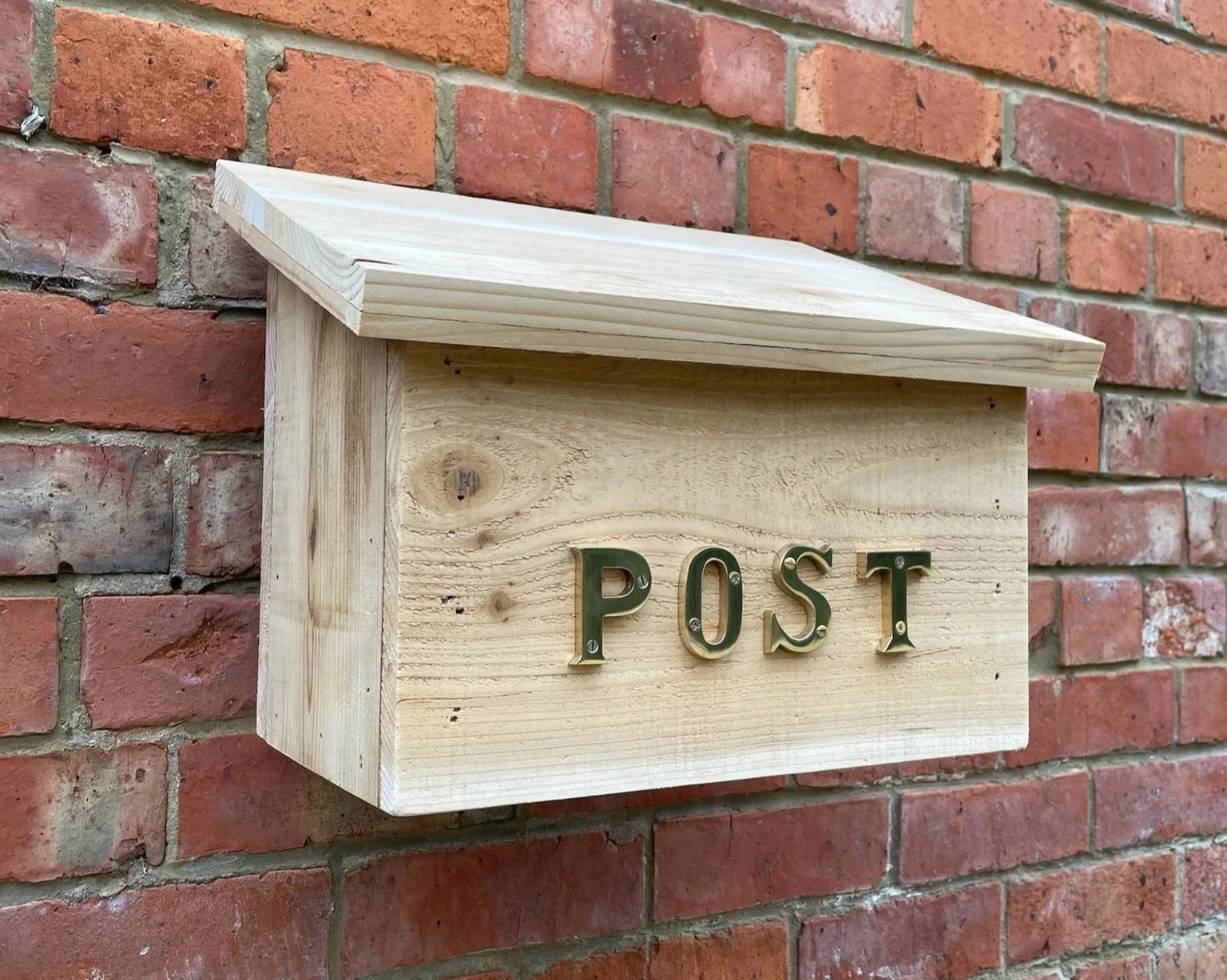 Cedar Post Box