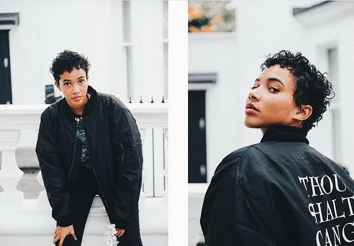 'Thou Shalt Change the Game' Bomber Jacket Spotted with @dazhaneleahphotos