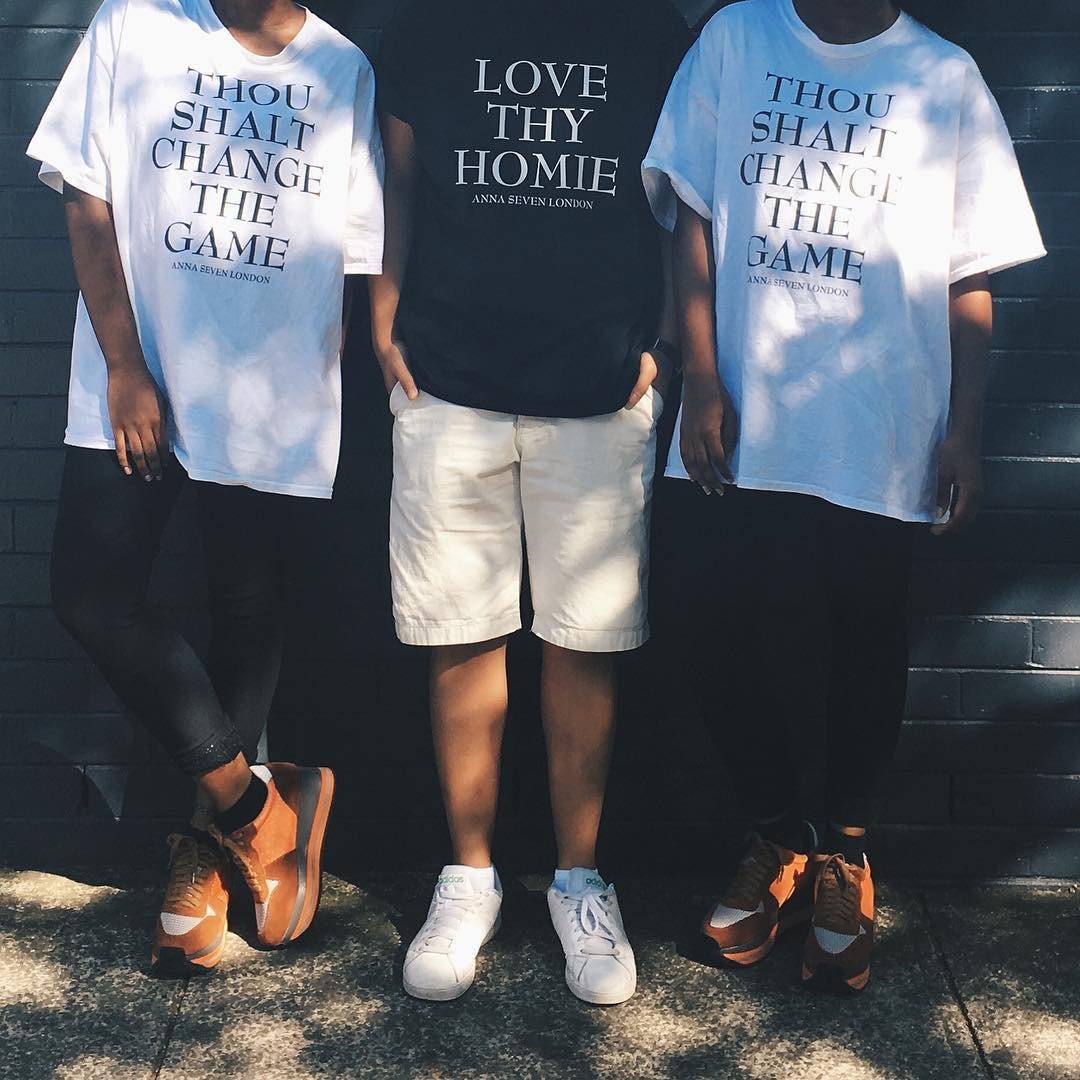 Thou Shalt Change the Game/Love Thy Homie Tees | Annasevenldn.com