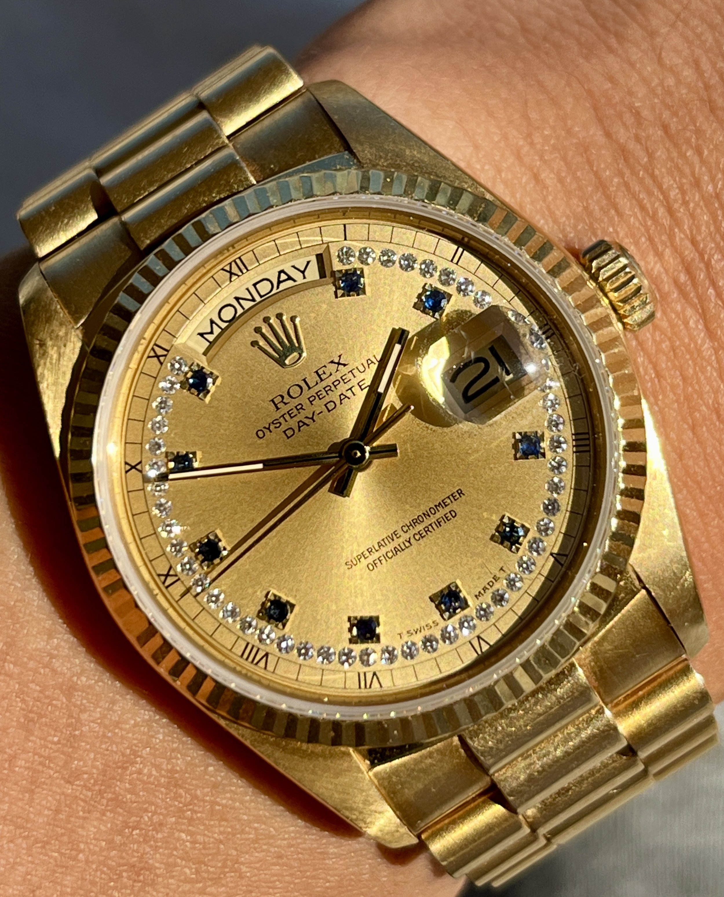 Rolex 18038 Sapphire String