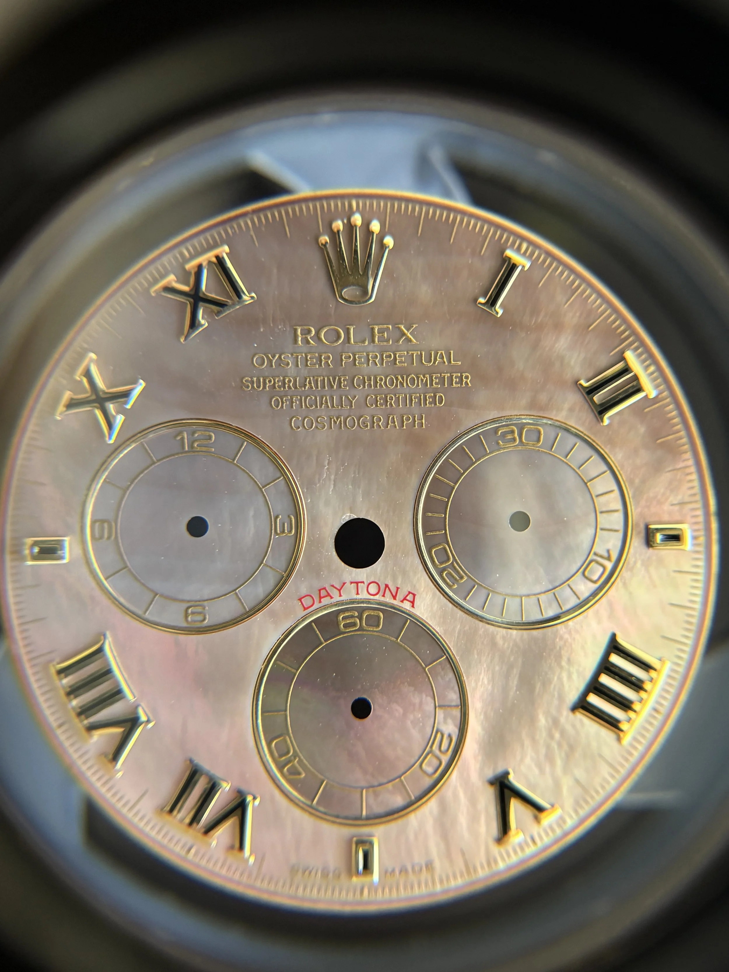 Rolex dial