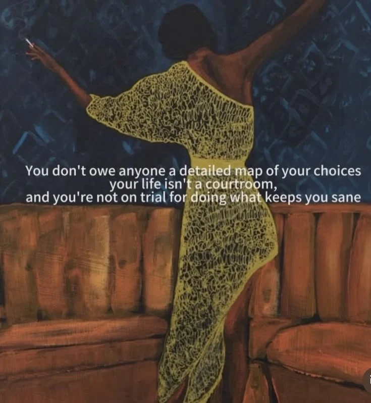 You Keep Explaining Yourself… But to Who?