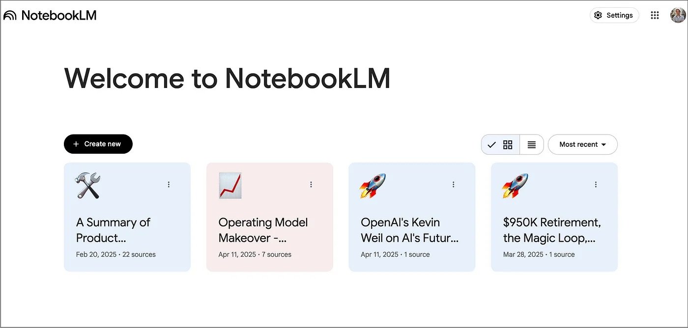Image of NotebookLM