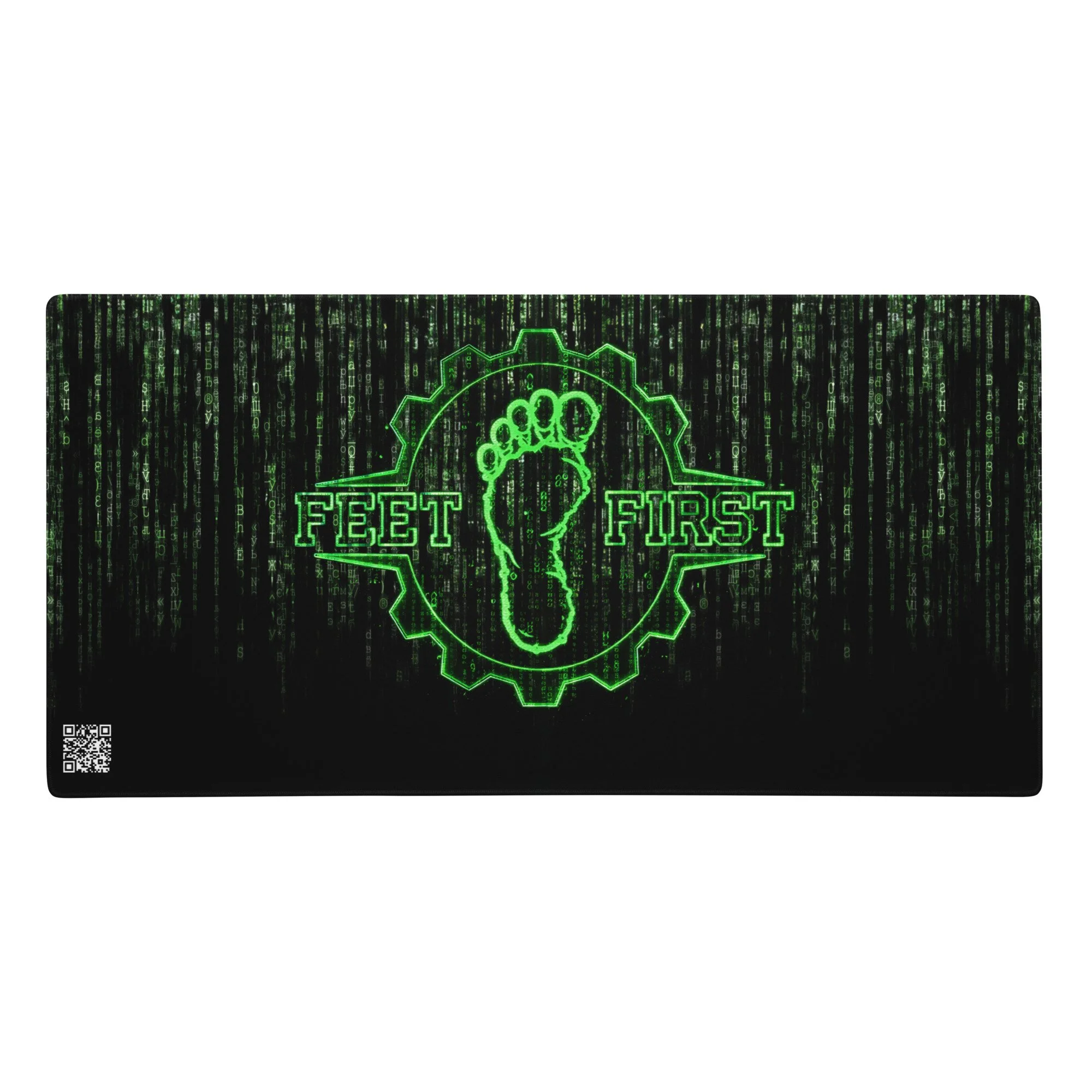 Matrix Logo Gaming mouse pad