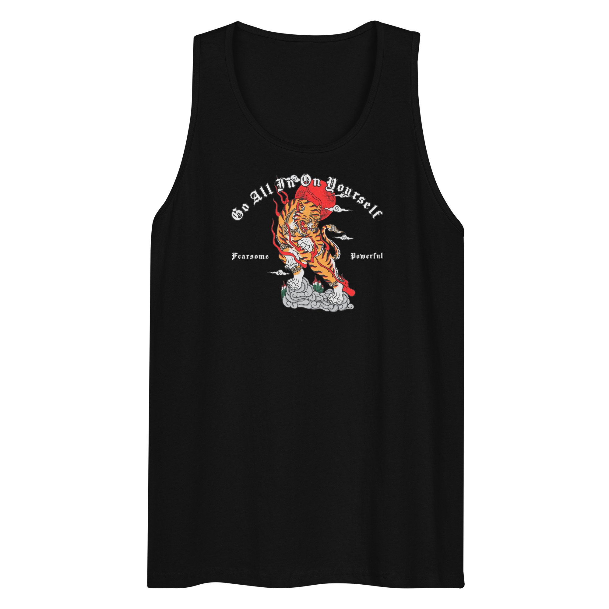 Trust Yourself Men’s premium tank top
