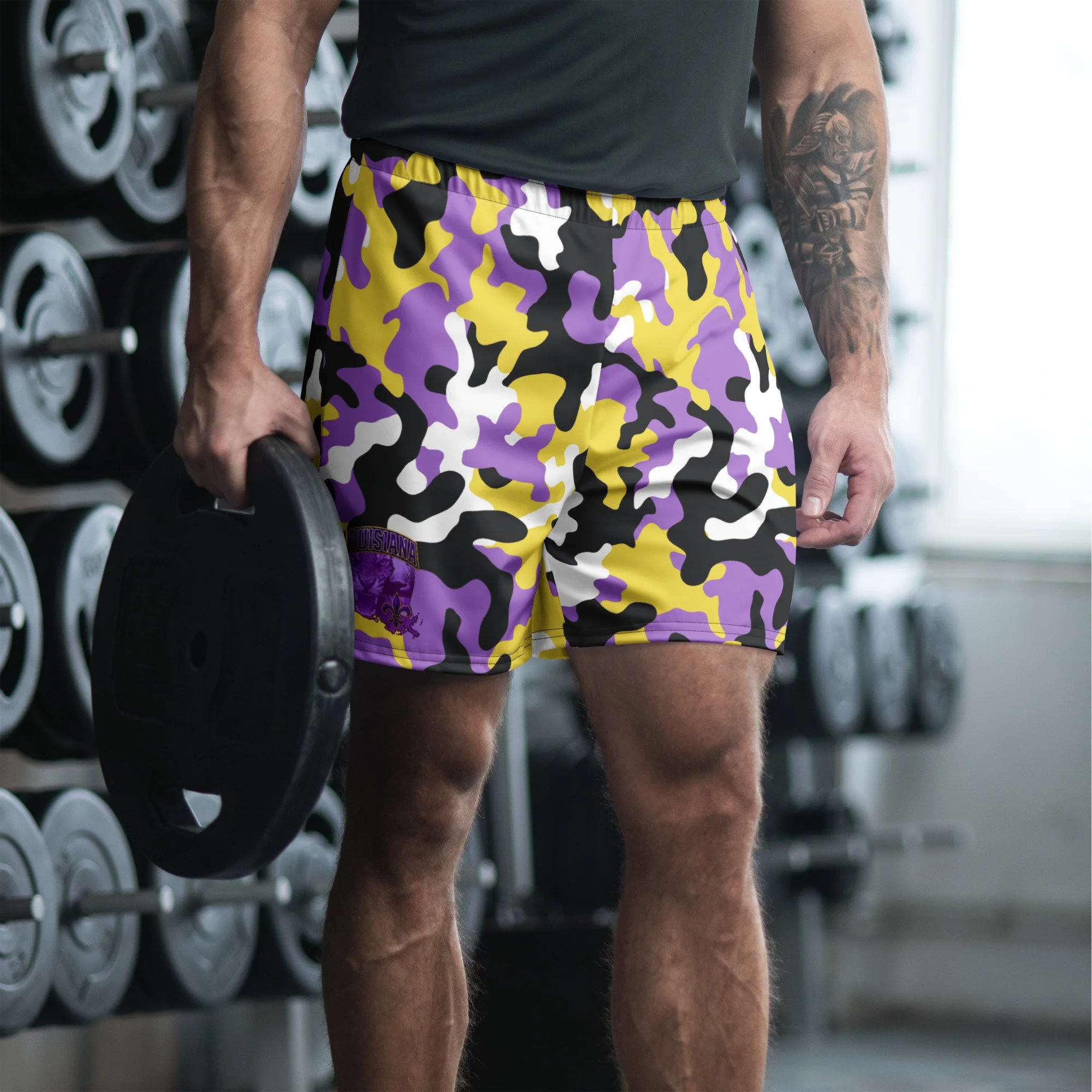 Team Louisiana Unisex Athletic Long Shorts