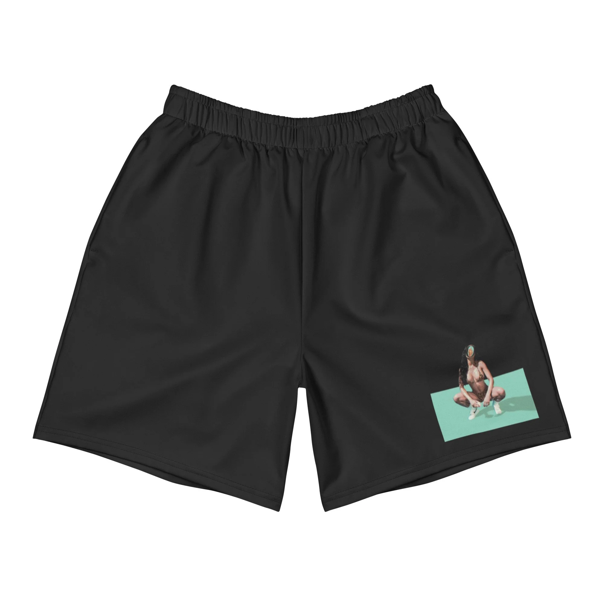 Zero F**ks Given Unisex Athletic Long Shorts