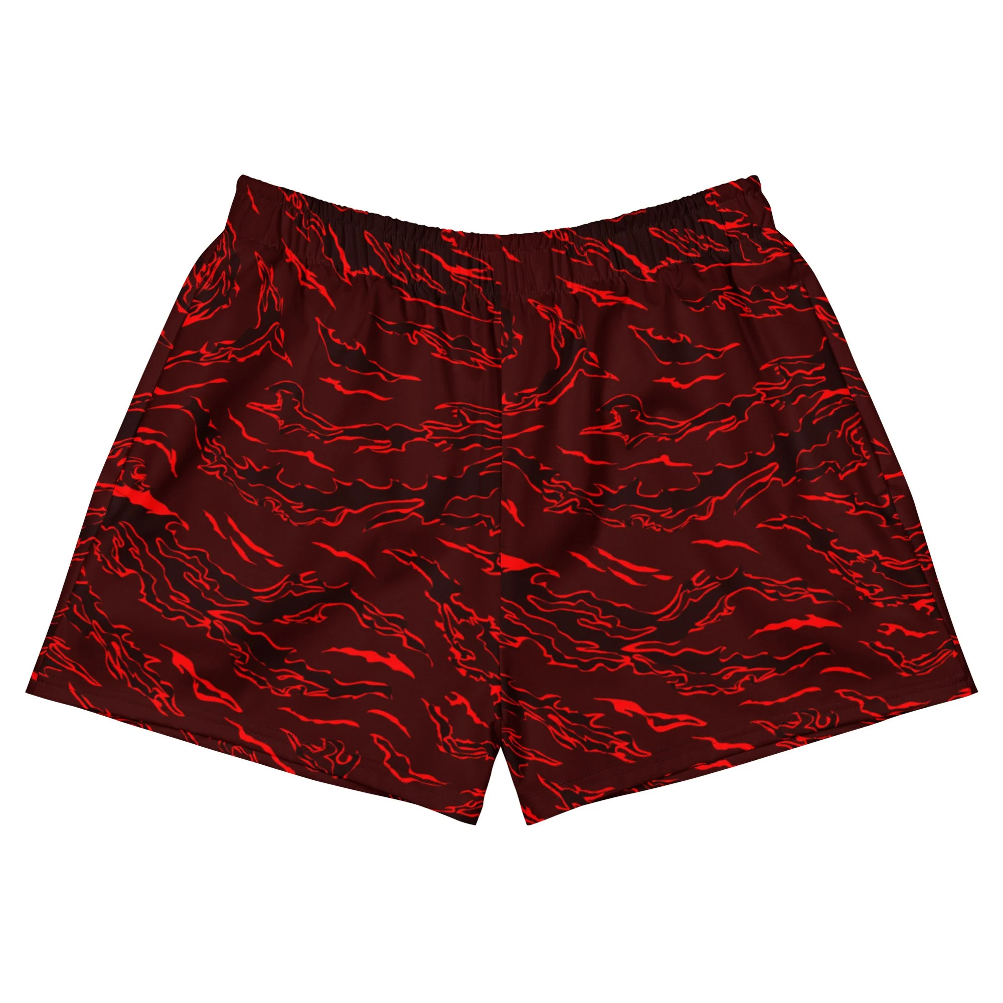 Blood Moon Tiger Unisex Athletic Shorts