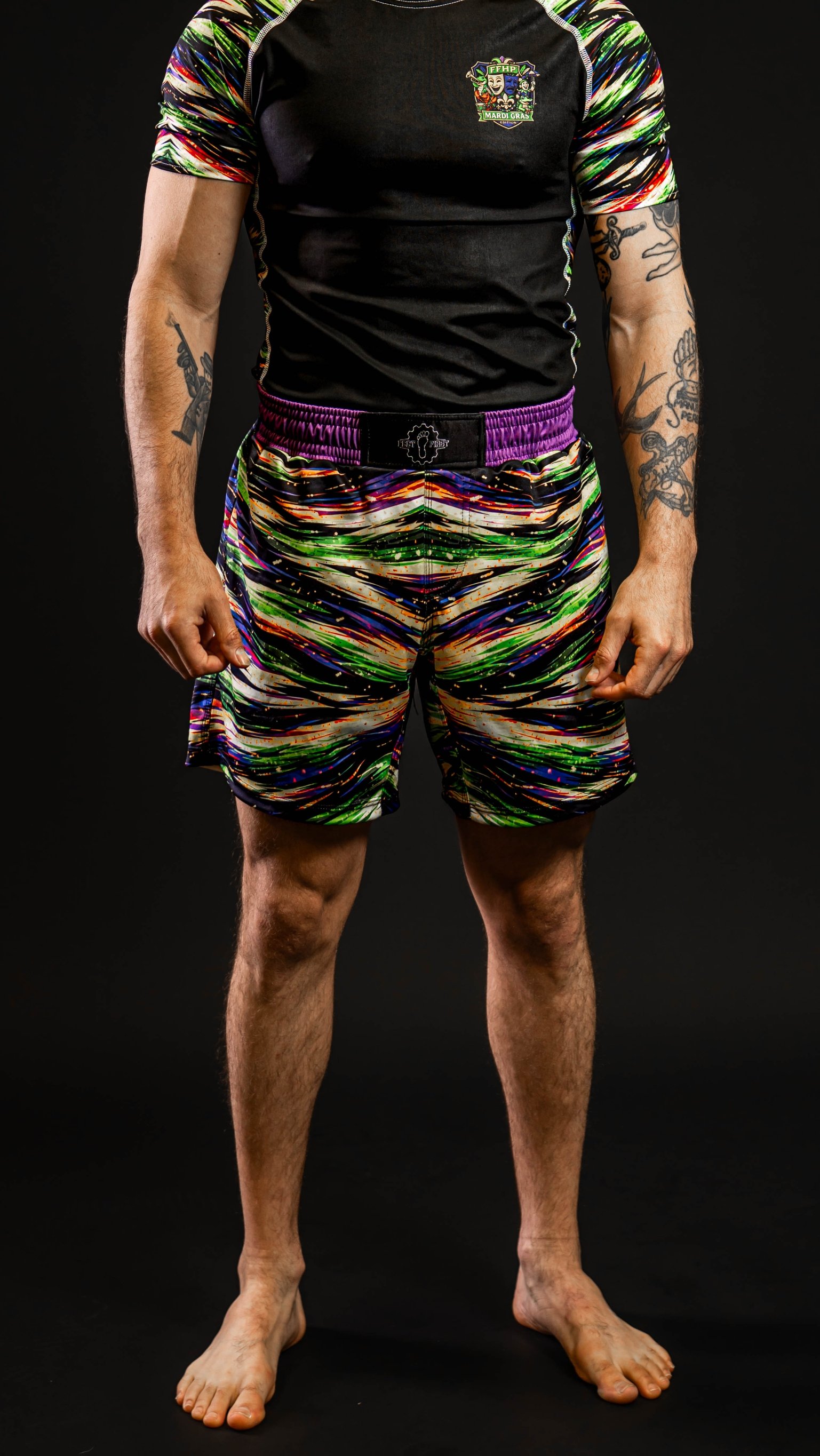 Mardi Gras Grappling Shorts