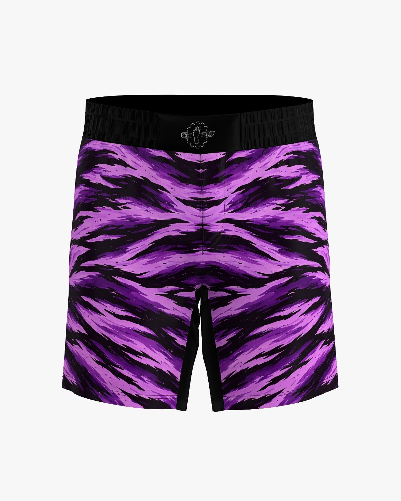 Purple Belt Tiger Camo Grappling Shorts