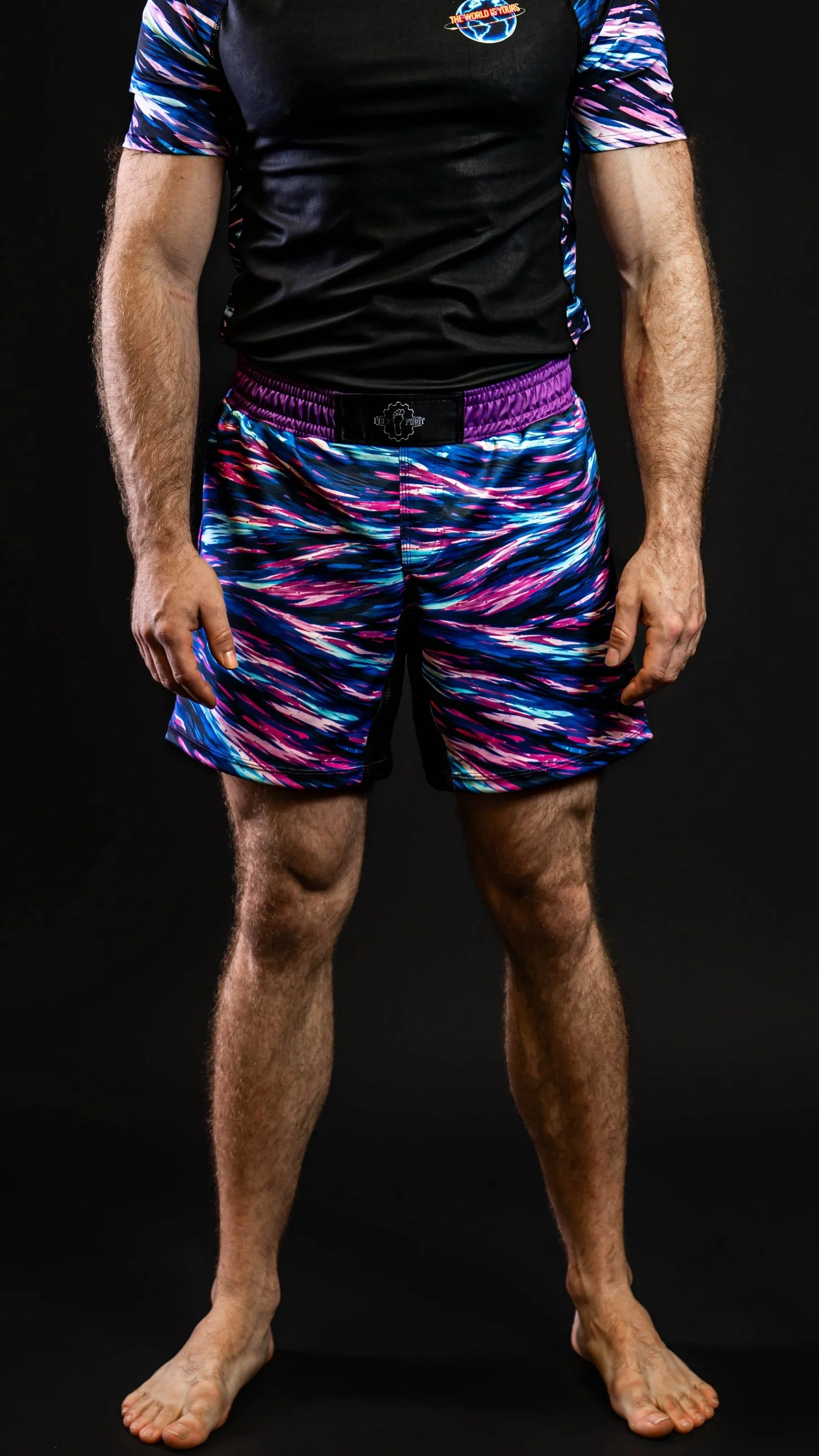 Miami Vice Neon Grappling Shorts