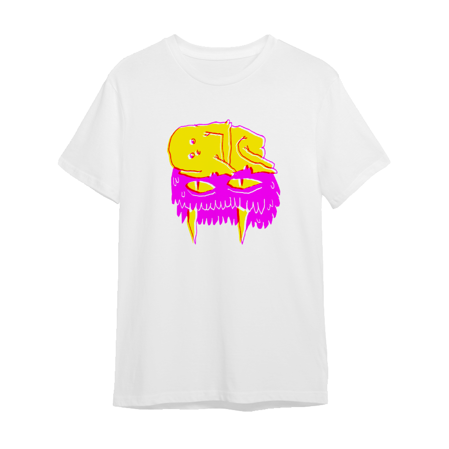 T-shirt "dormir là-dessus"